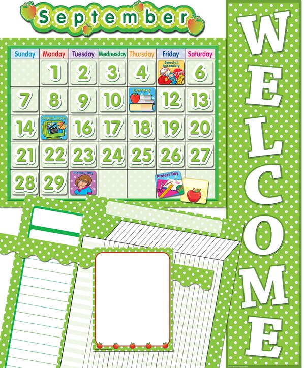 TCR9900 Lime Polka Dots Set Image
