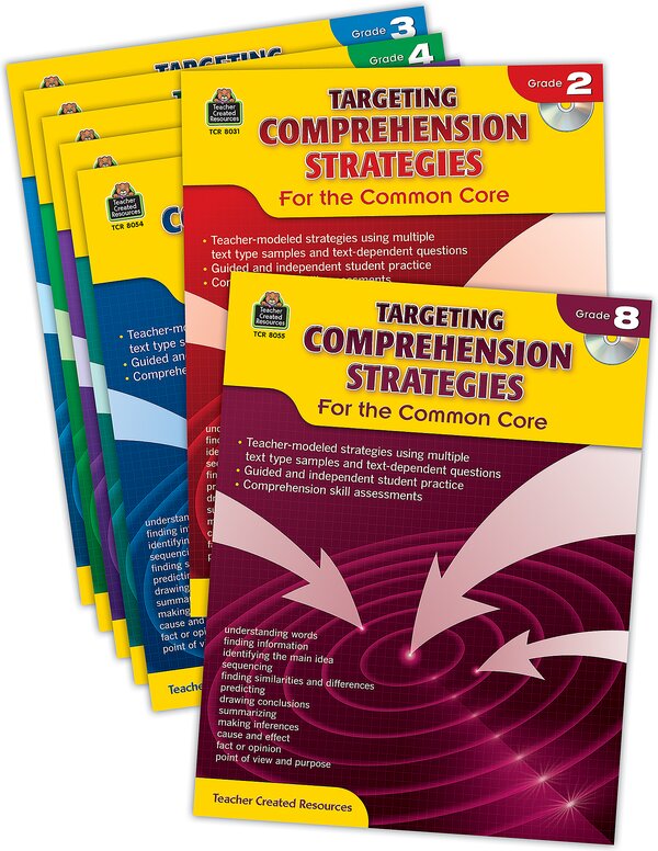 TCR9952 Targeting Comprehension Strategies for the Common Core Set Image