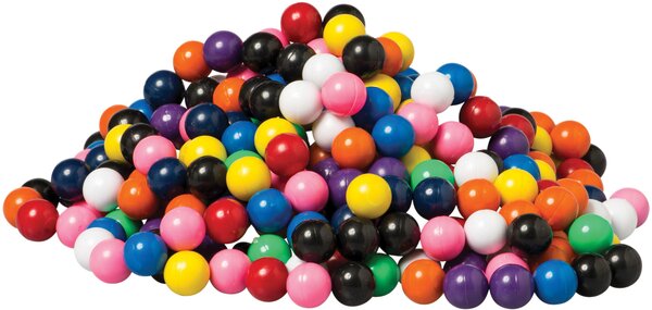 TCRMC14 Solid-Colored Magnet Marbles, Set of 100 Image