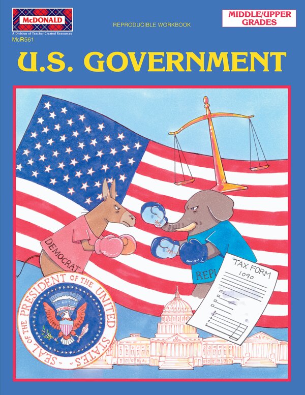 TCRR561 U.S. Government Reproducible Workbook Image