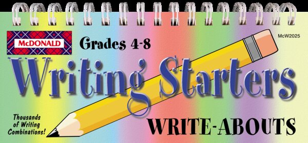 TCRW2025 Writing Starters Write-Abouts Grades 4-8 Image