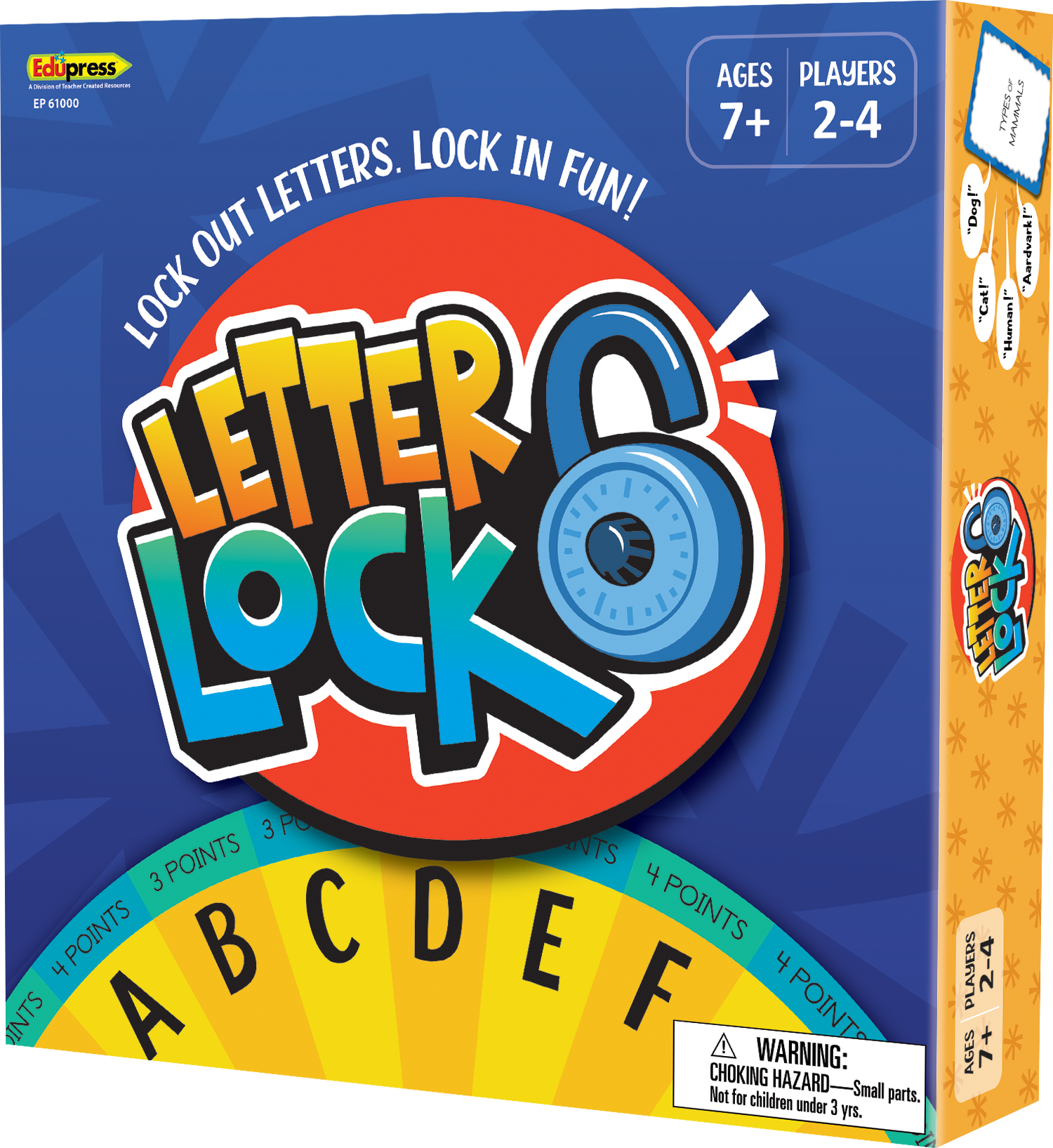 Letter Lock Board Game - TCR61000 | Teacher Created Resources
