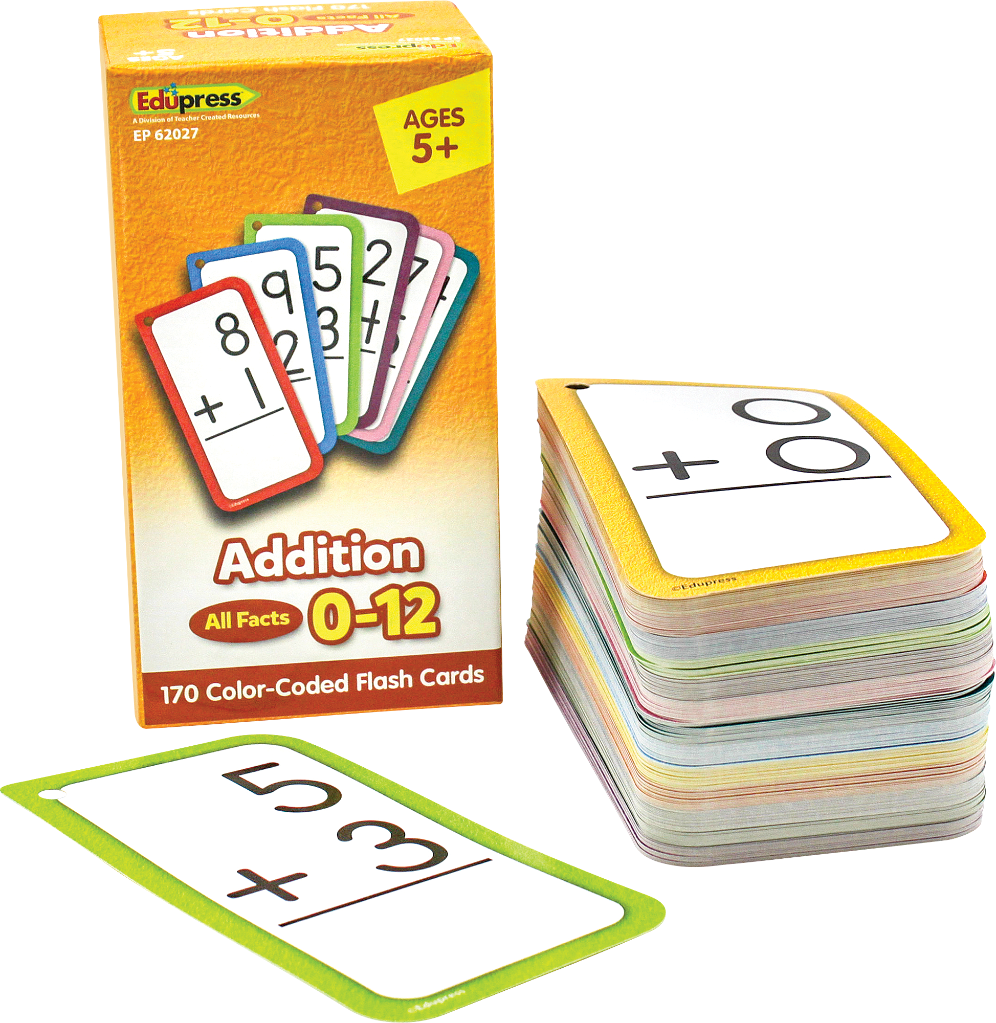 Addition Flash Cards - All Facts 0â€“12