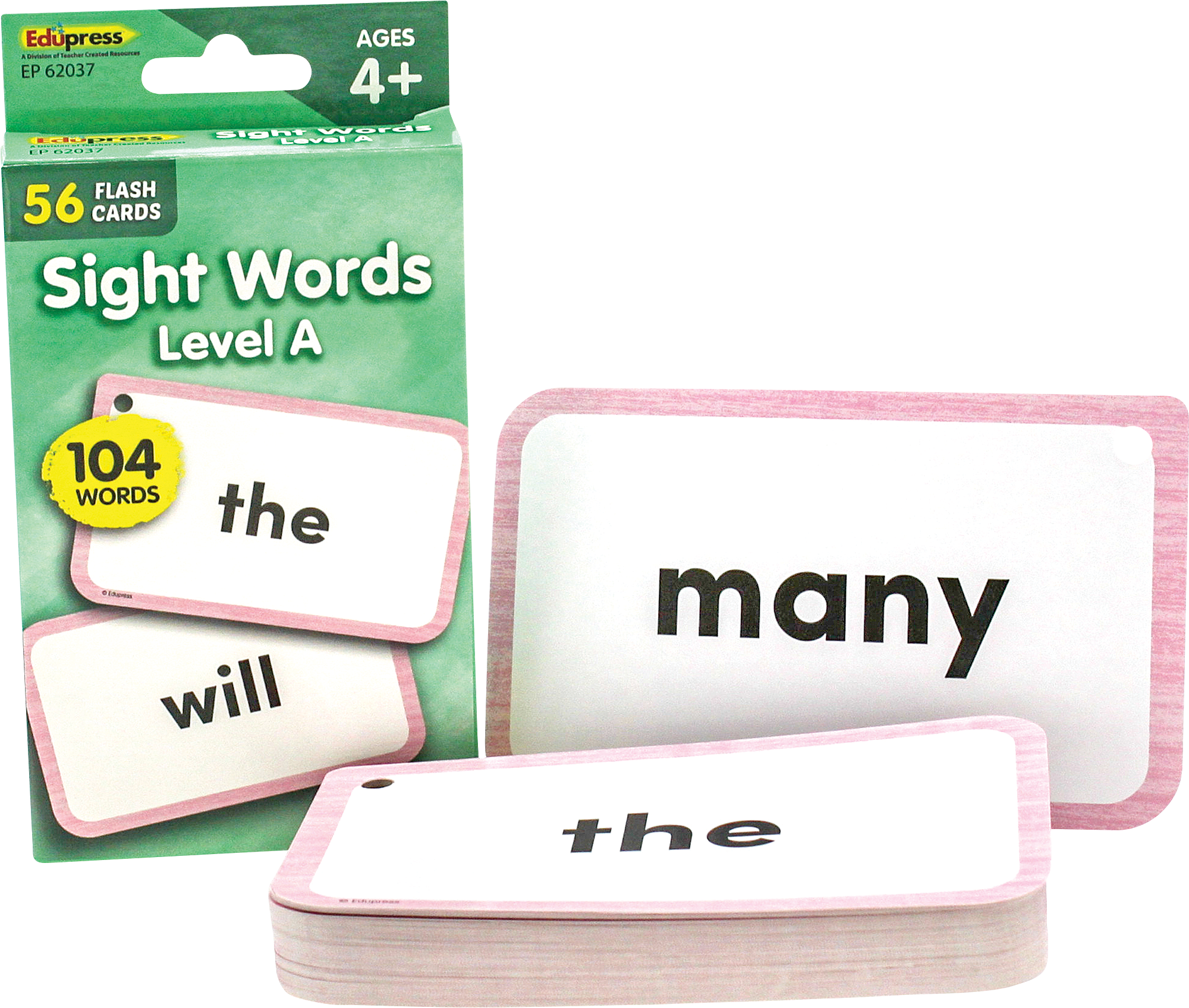 Sight Words Flash Cards - Level A - TCR62037 | Teacher Created Resources