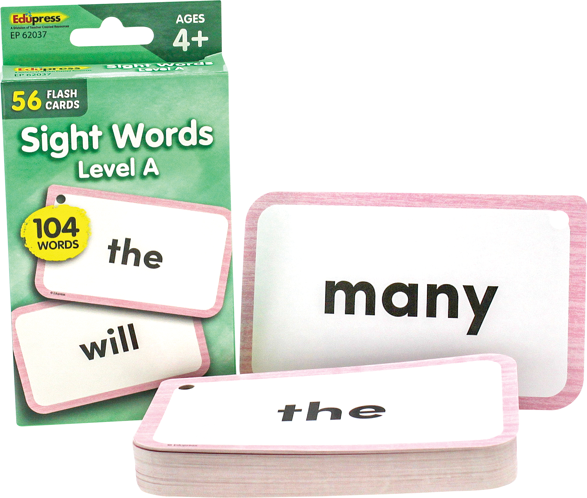 Sight Words Flash Cards - Level A