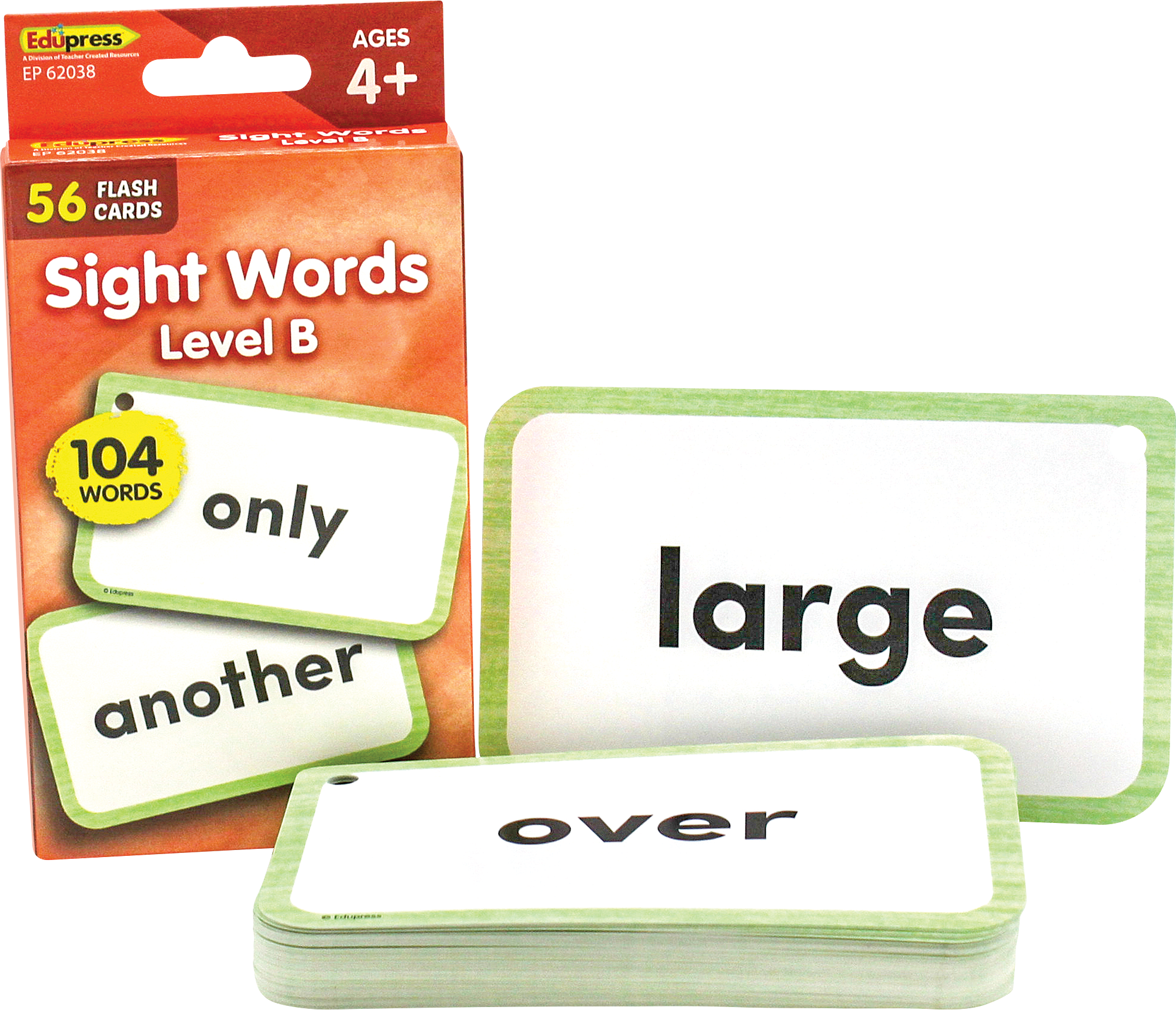Sight Words Flash Cards - Level B