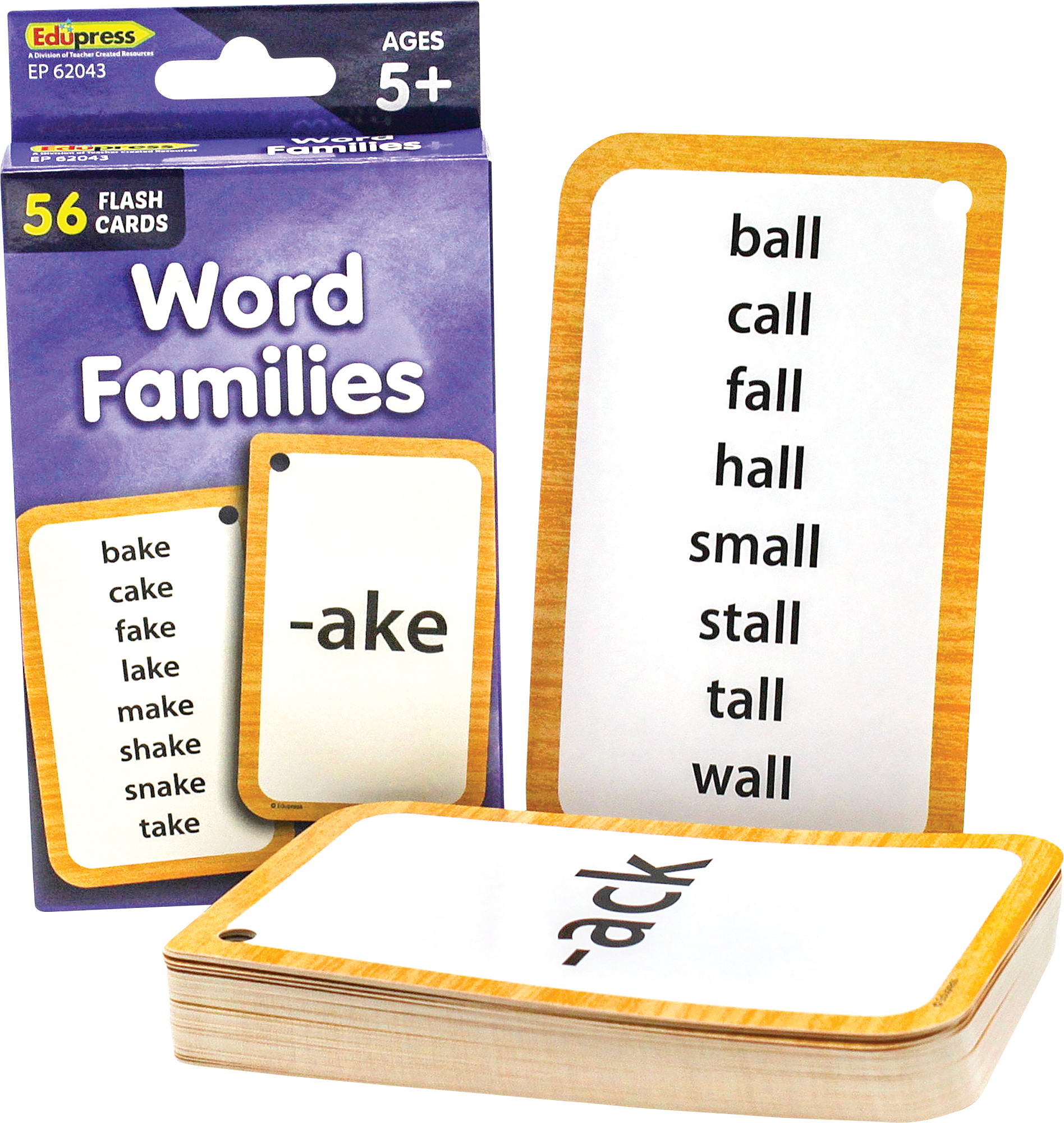 Word Families Flash Cards - TCR62043 | Teacher Created Resources