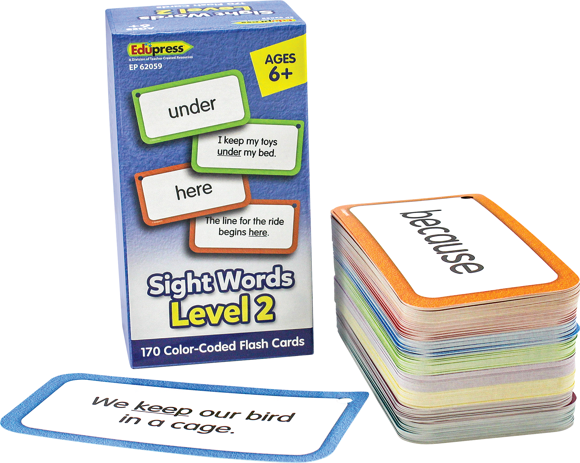 Sight Words Flash Cards Level 2 TCR62059 Teacher Created Resources