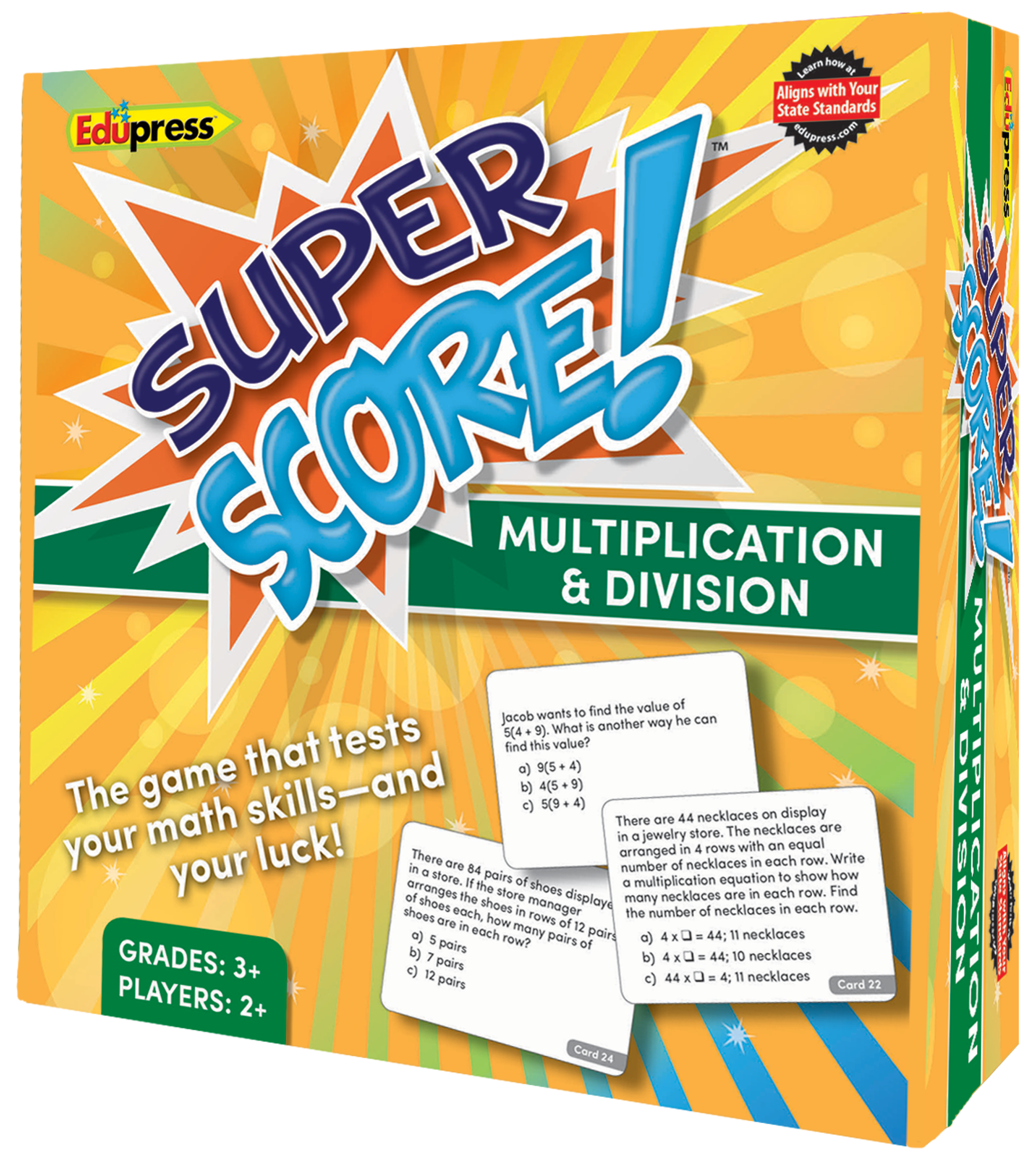 Super Score Game Multiplication/Division Grades 3-4 - TCR62081 ...