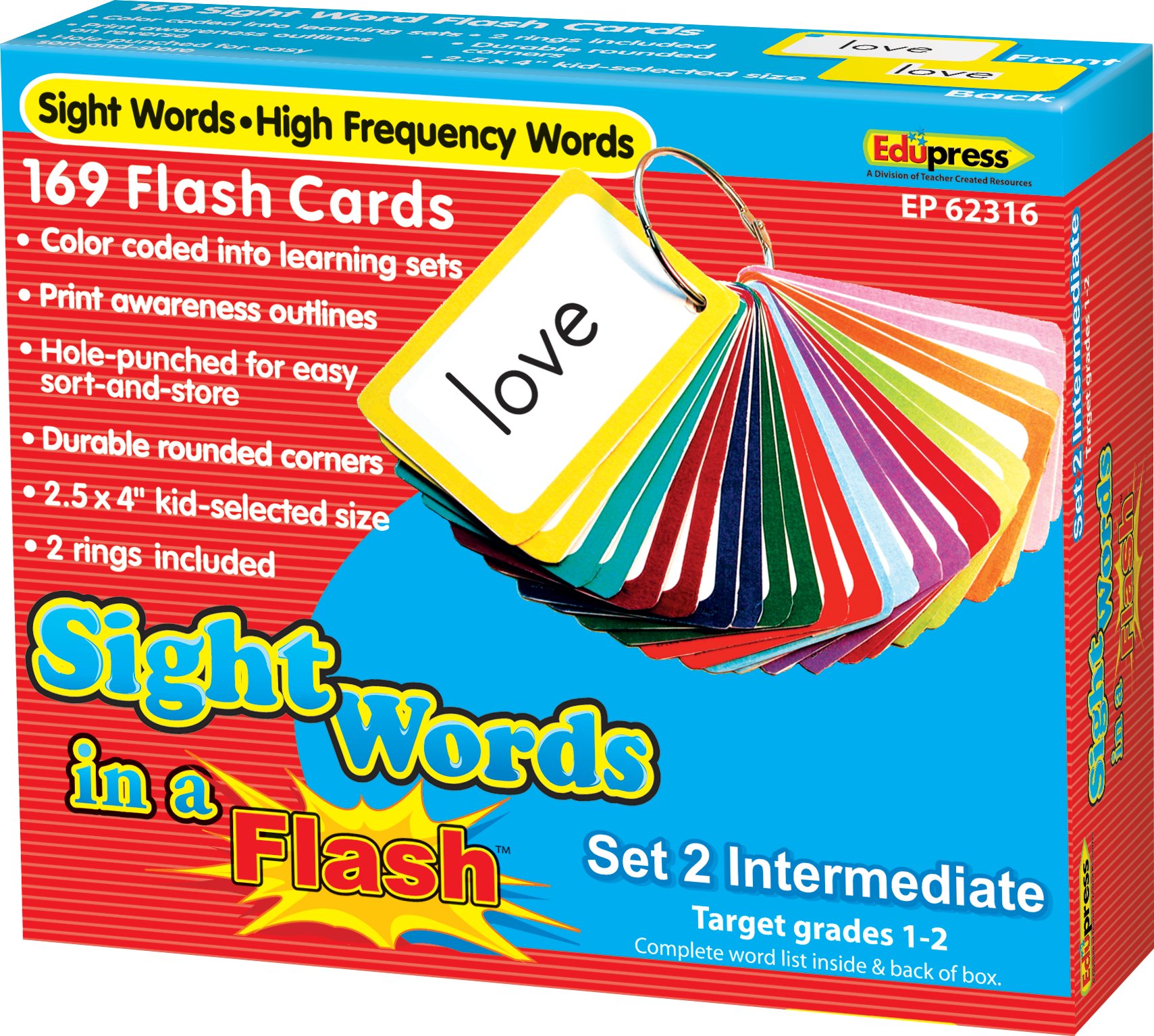 Sight Words in a Flashâ„¢ Cards (Gr. 1â€“2)