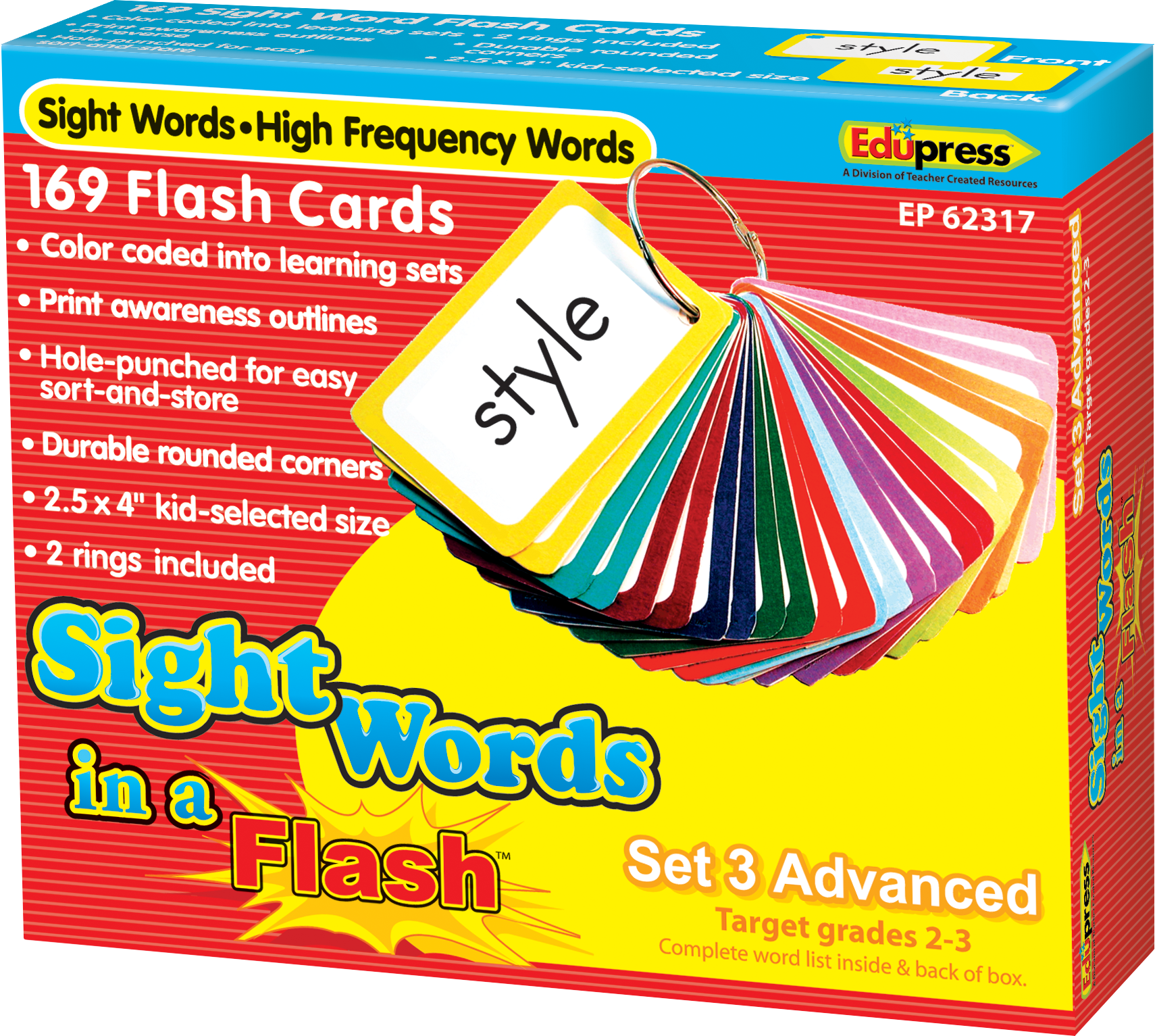 Sight Words in a Flashâ„¢ Cards (Gr. 2â€“3)