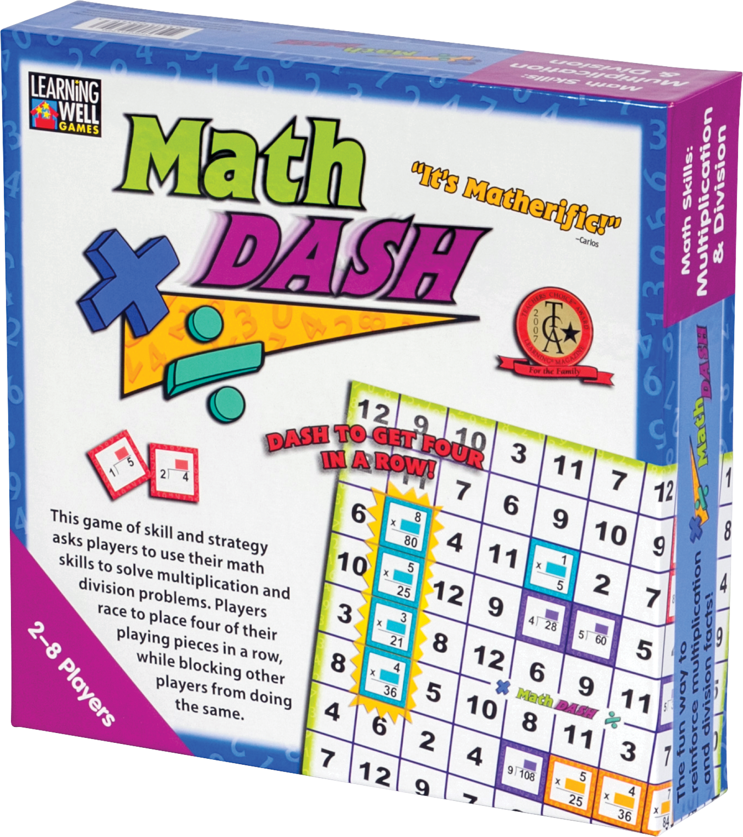 Math Dash Game: Multiplication/Division