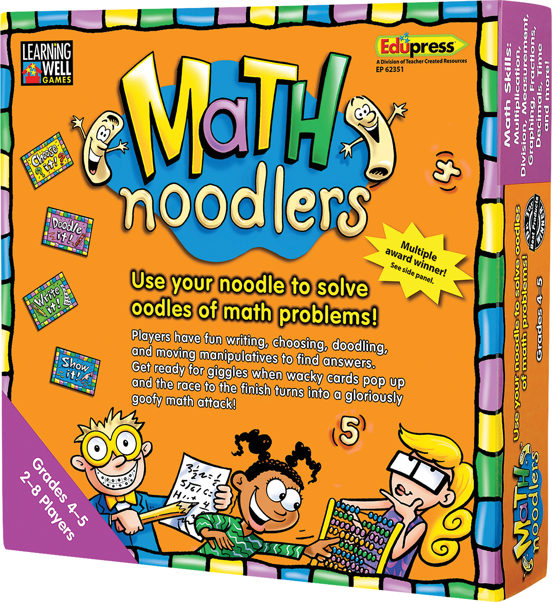 Math Noodlers Game (Gr. 4â€“5)