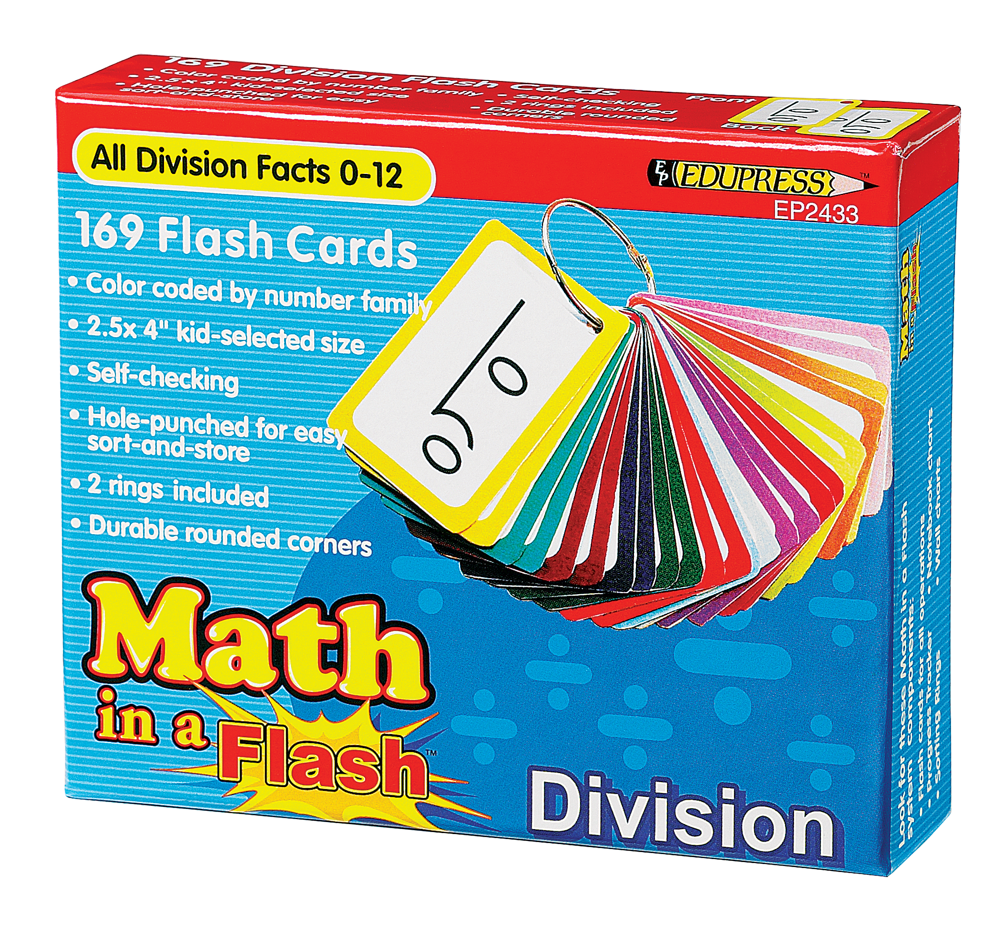 Math in a Flashâ„¢ Cards: Division