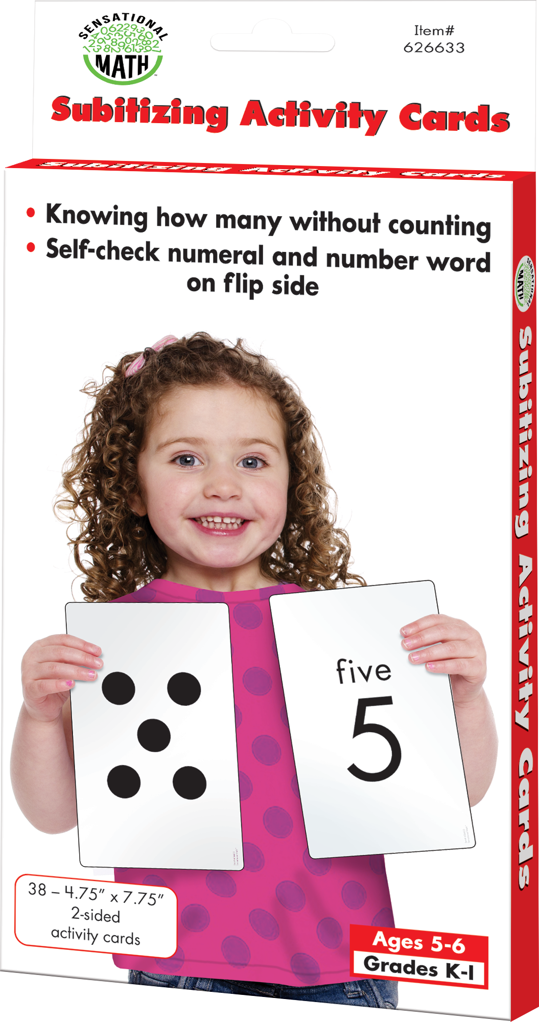 Sensational Math Subitizing Activity Cards TCR626633 Teacher