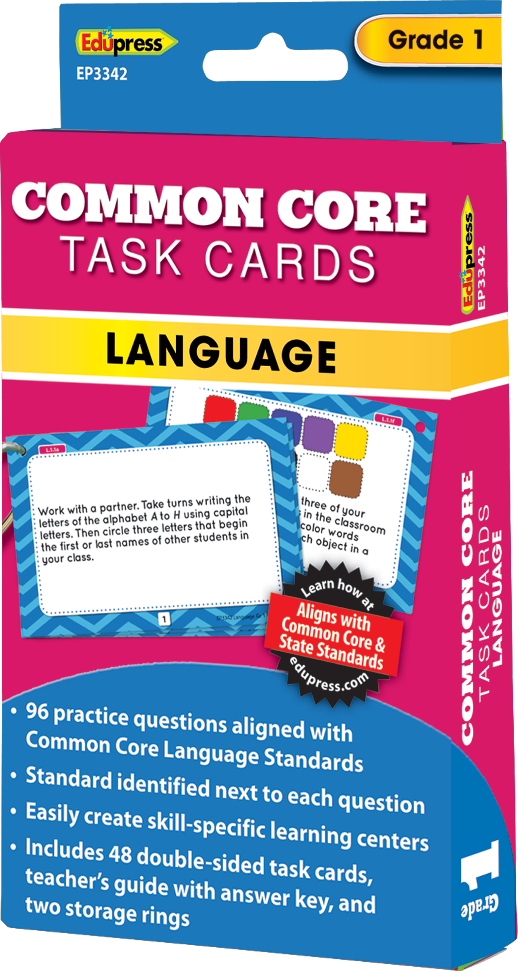 Common Core Language Task Cards Grade 1 TCR63342 Teacher Created Resources