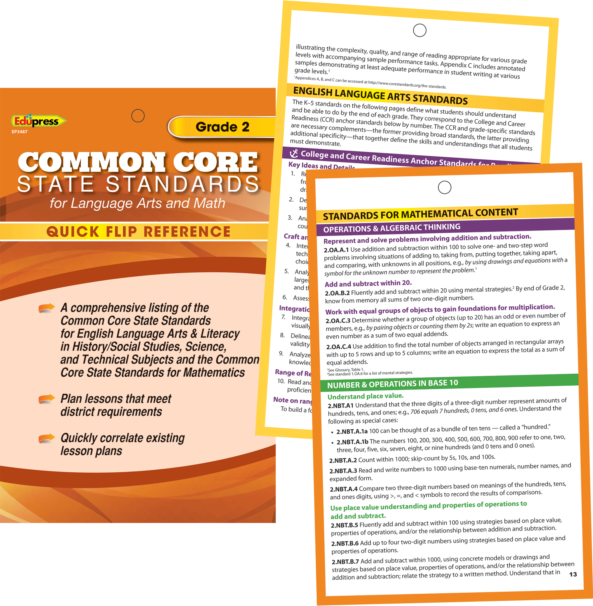 quick-flip-reference-for-common-core-state-standards-grade-2-tcr63487