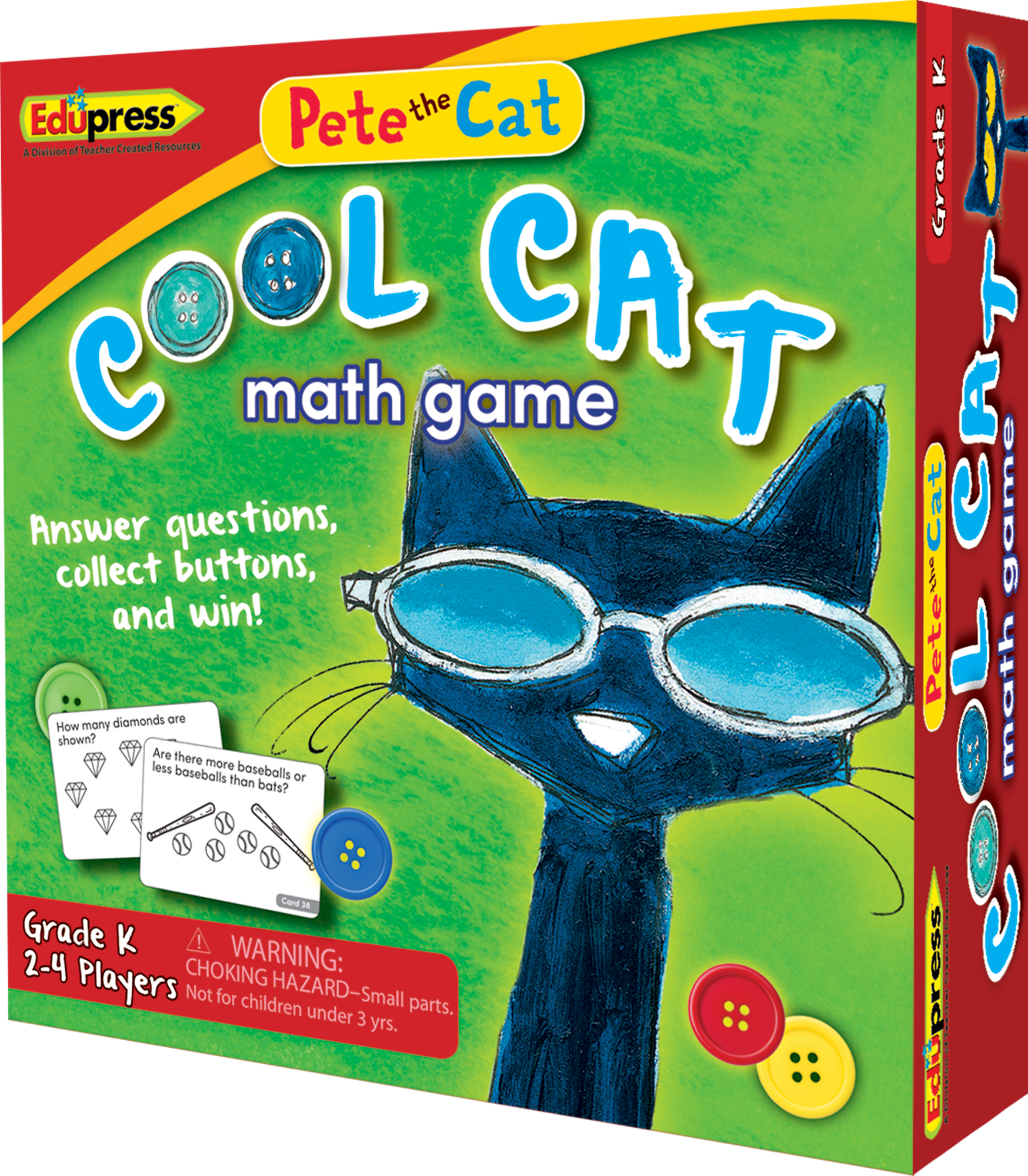Pete the CatÂ® Cool Cat Math Game (Gr. K)
