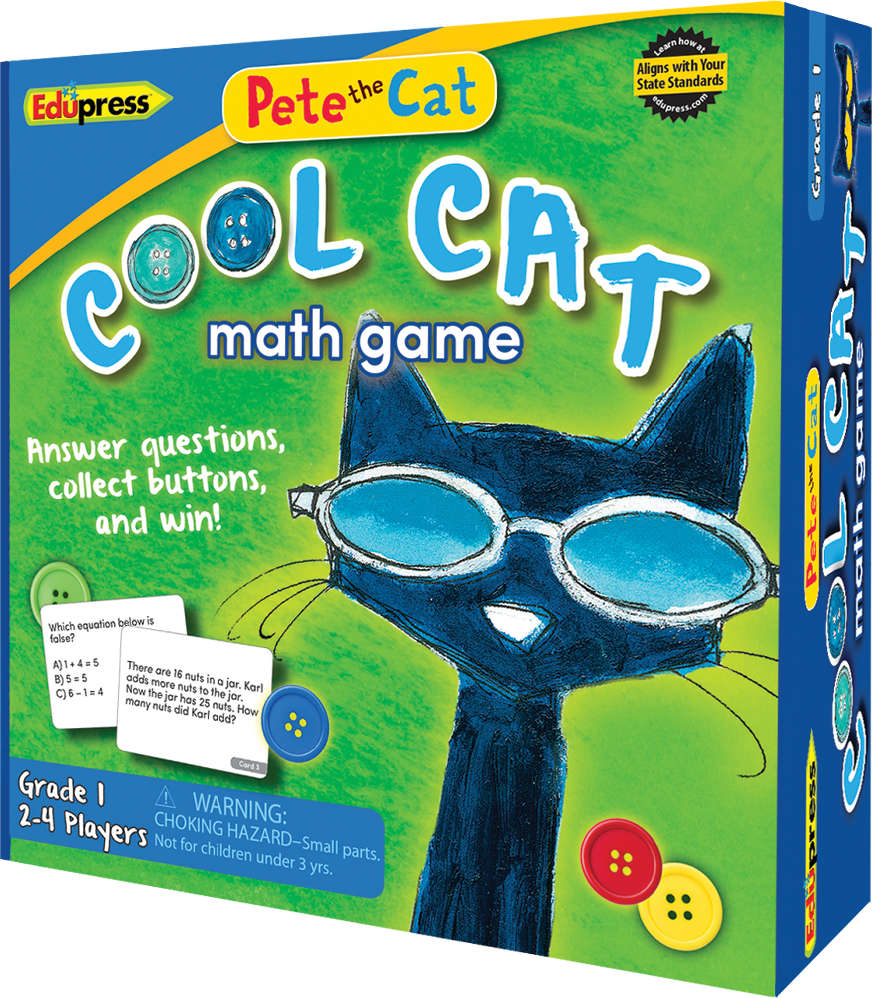 Pete the CatÂ® Cool Cat Math Game (Gr. 1)