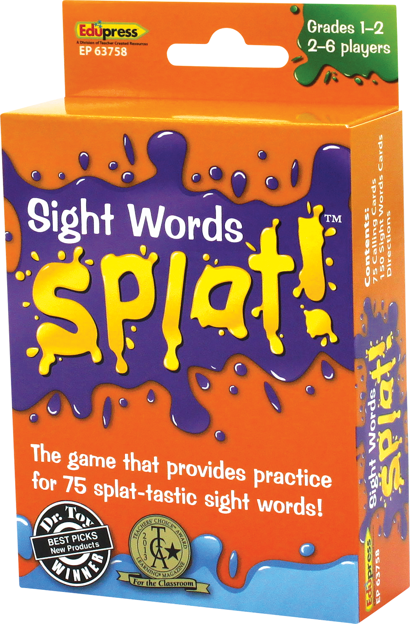 Splatâ„¢ Game: Sight Words (Gr. 1â€“2)
