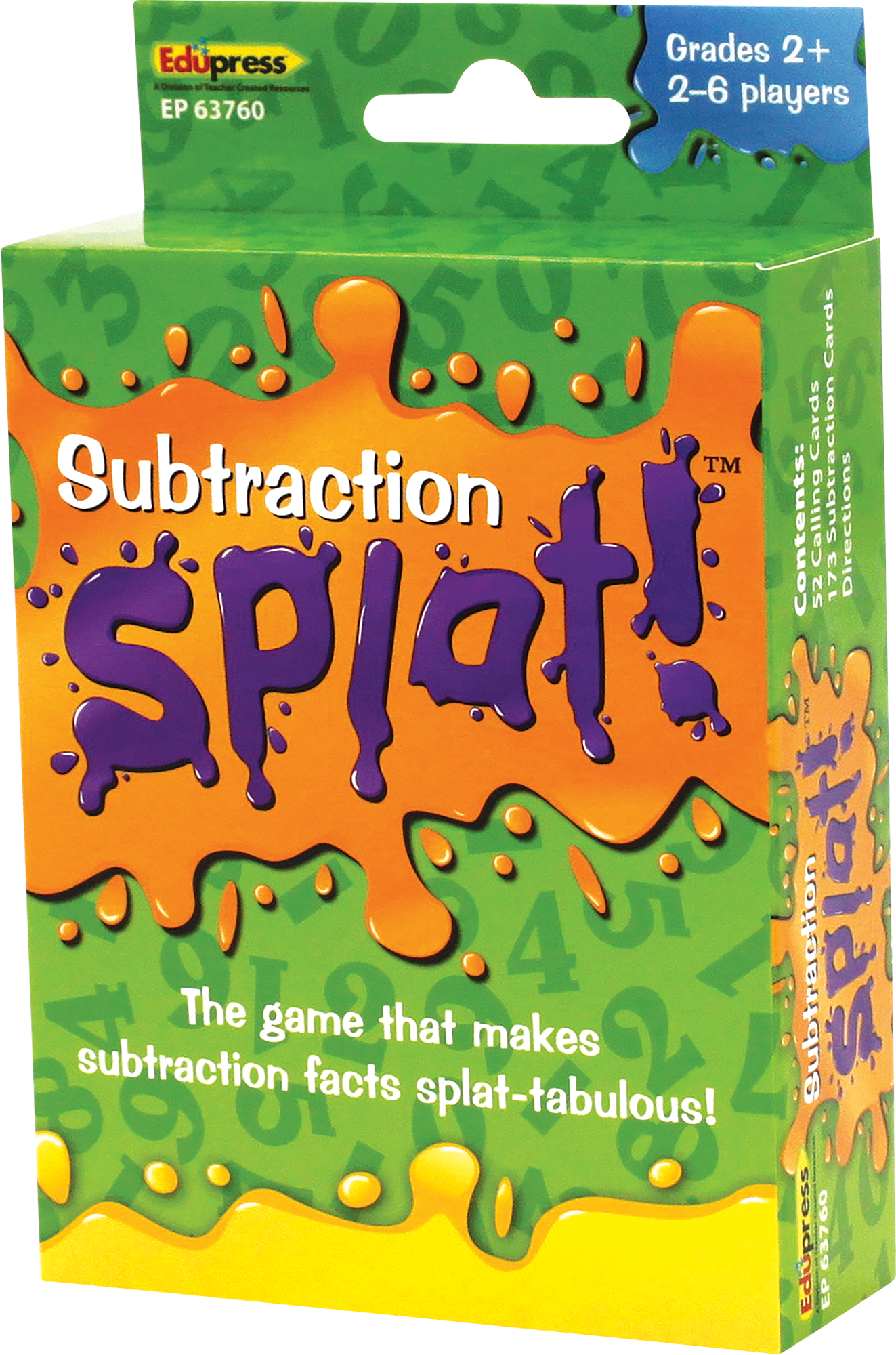 Splatâ„¢ Game: Subtraction