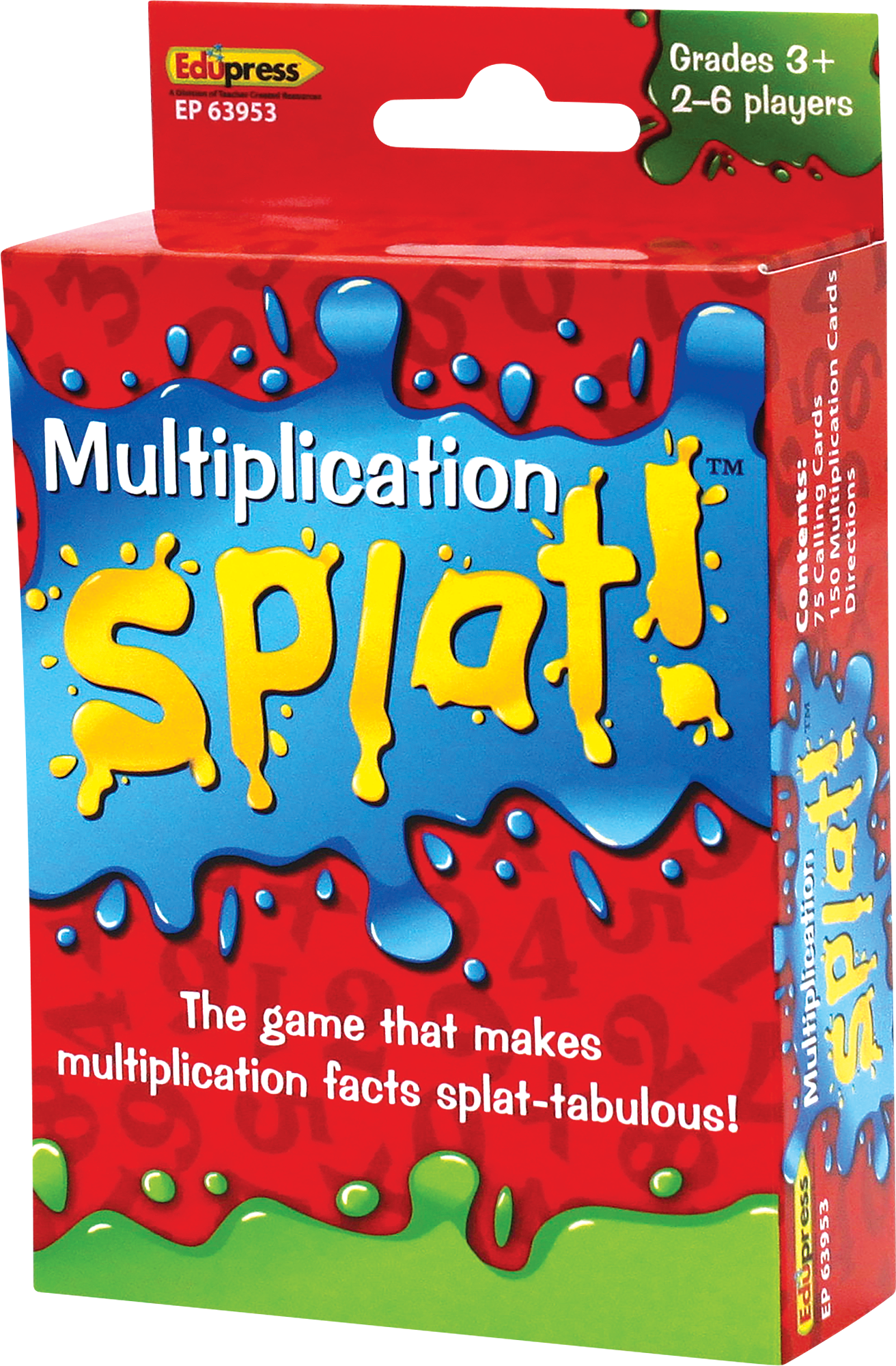 Splatâ„¢ Game: Multiplication