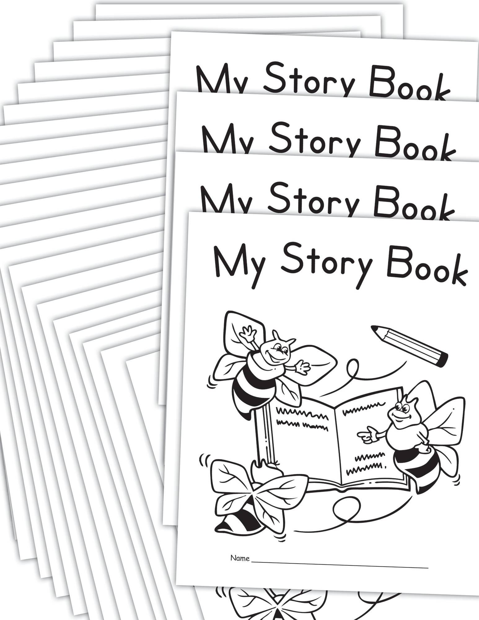 The Teachers' Lounge®  My Storybook Blank Book - 5.5 x 8.5 - Pack of 24