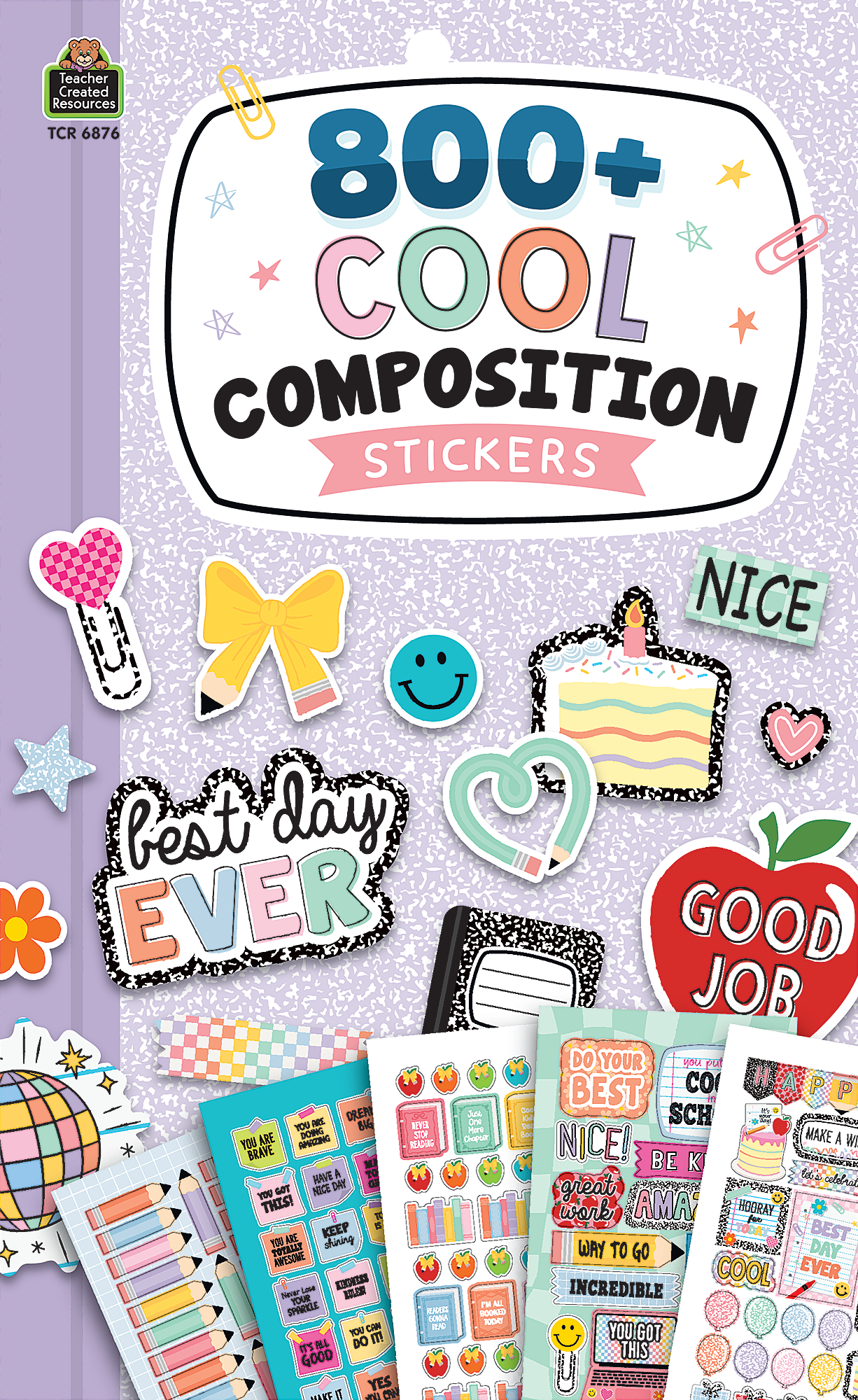 Cool Composition Sticker Pad - TCR6876 | Teacher Created Resources