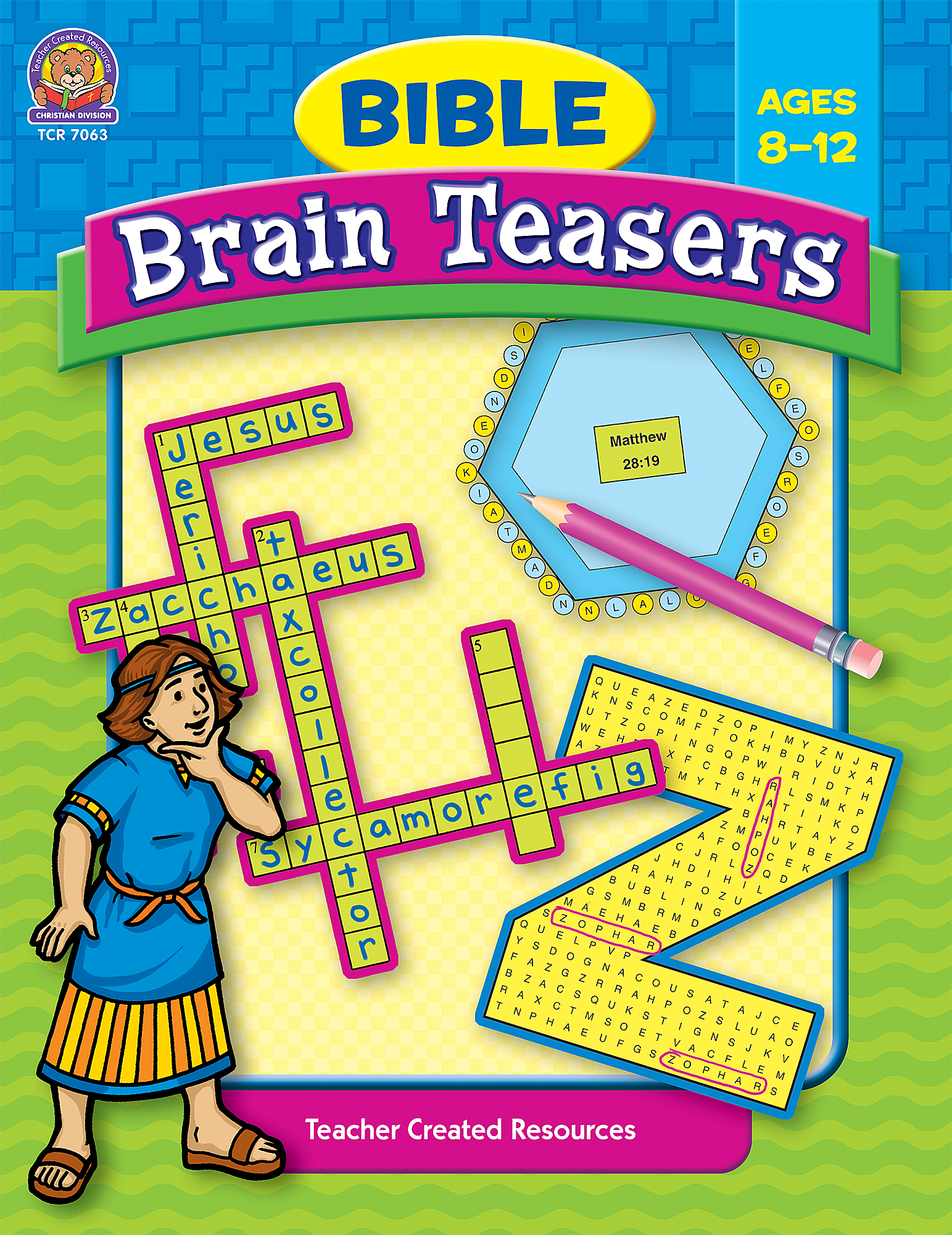 Bible Brain Teasers - TCR7063 | Teacher Created Resources