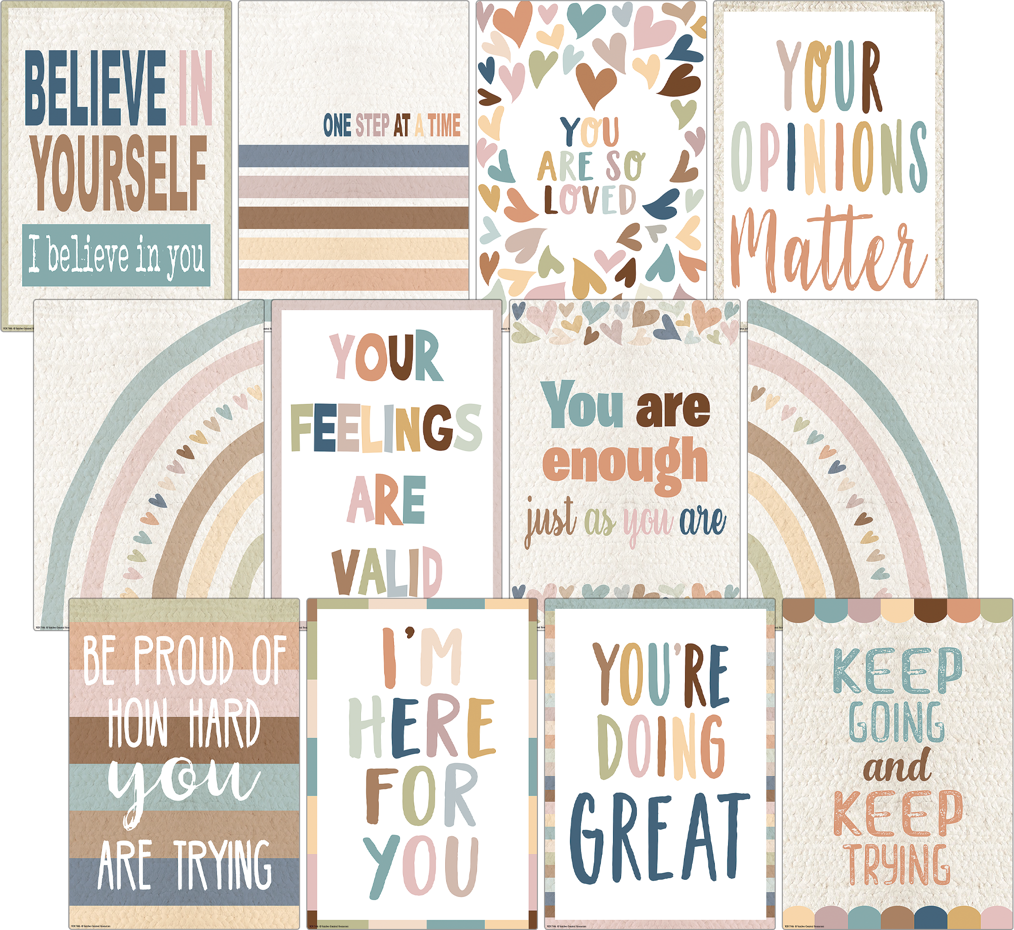 Everyone is Welcome Small Poster Pack