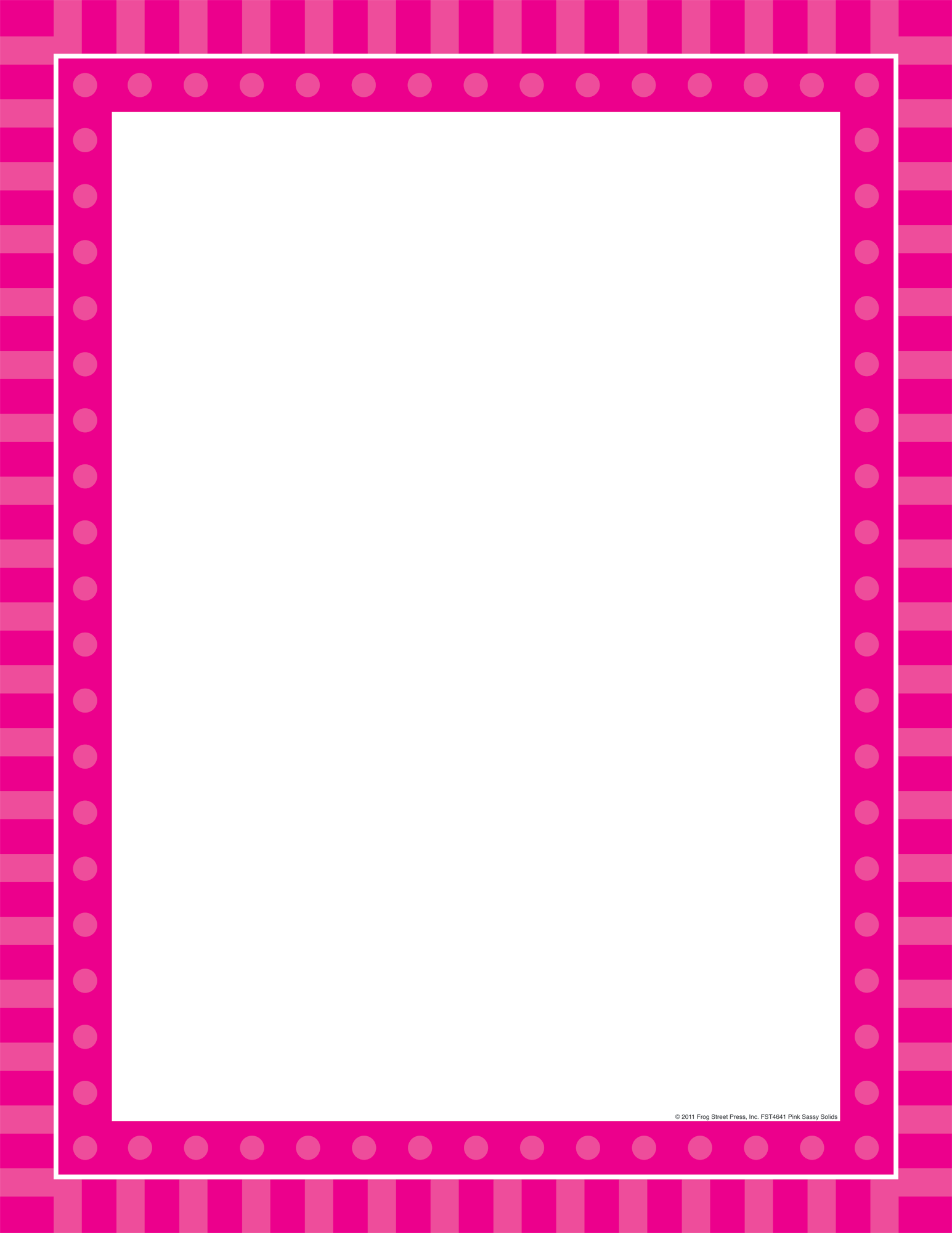 Pink Sassy Solids Chart - TCR74641 | Teacher Created Resources
