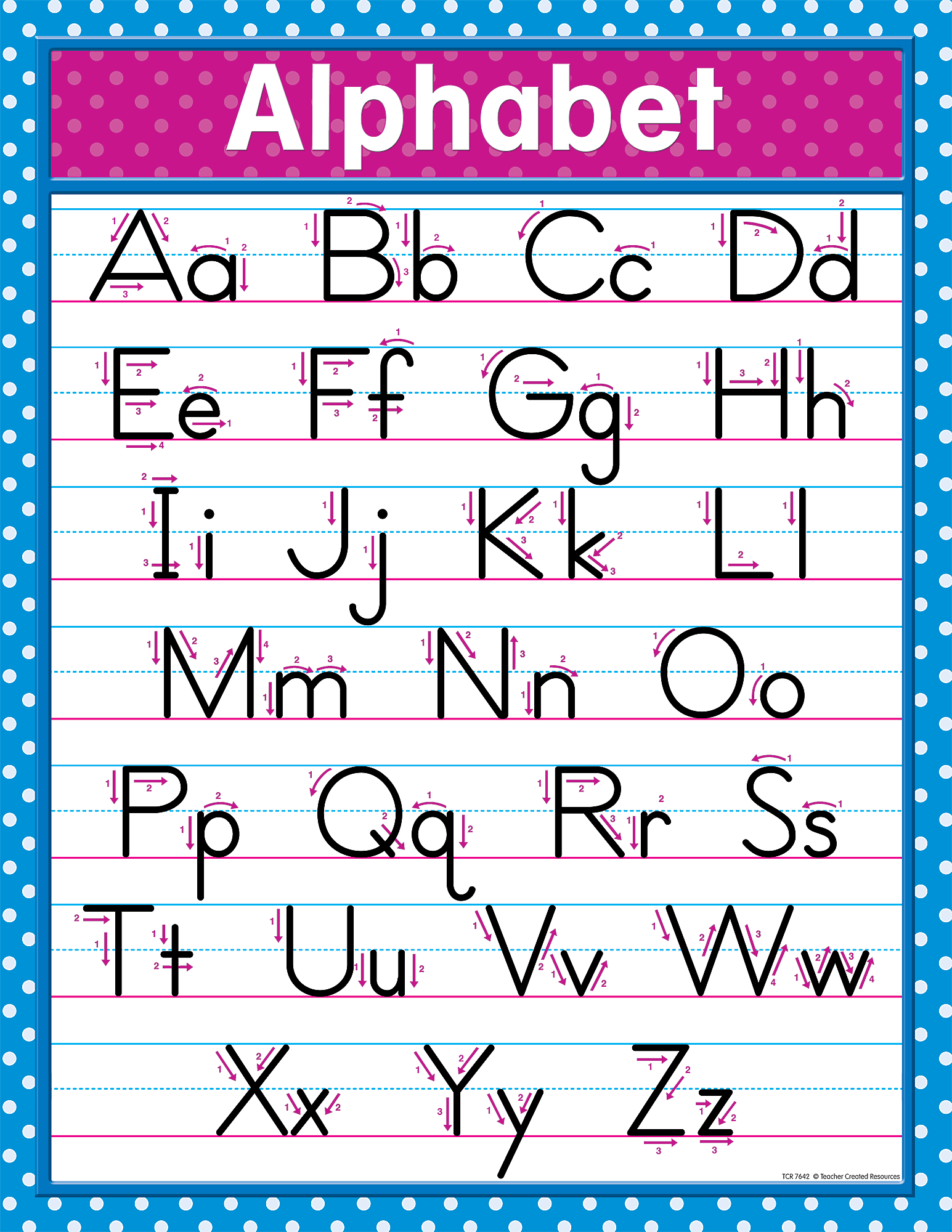 Free Manuscript Alphabet Printable
