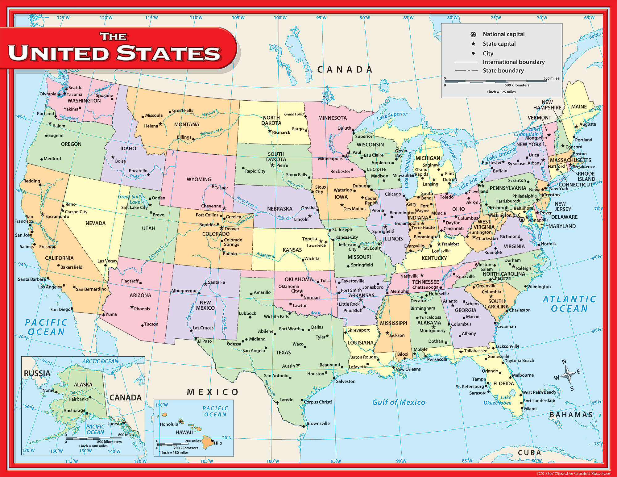 create a us map in powerpoint representing data