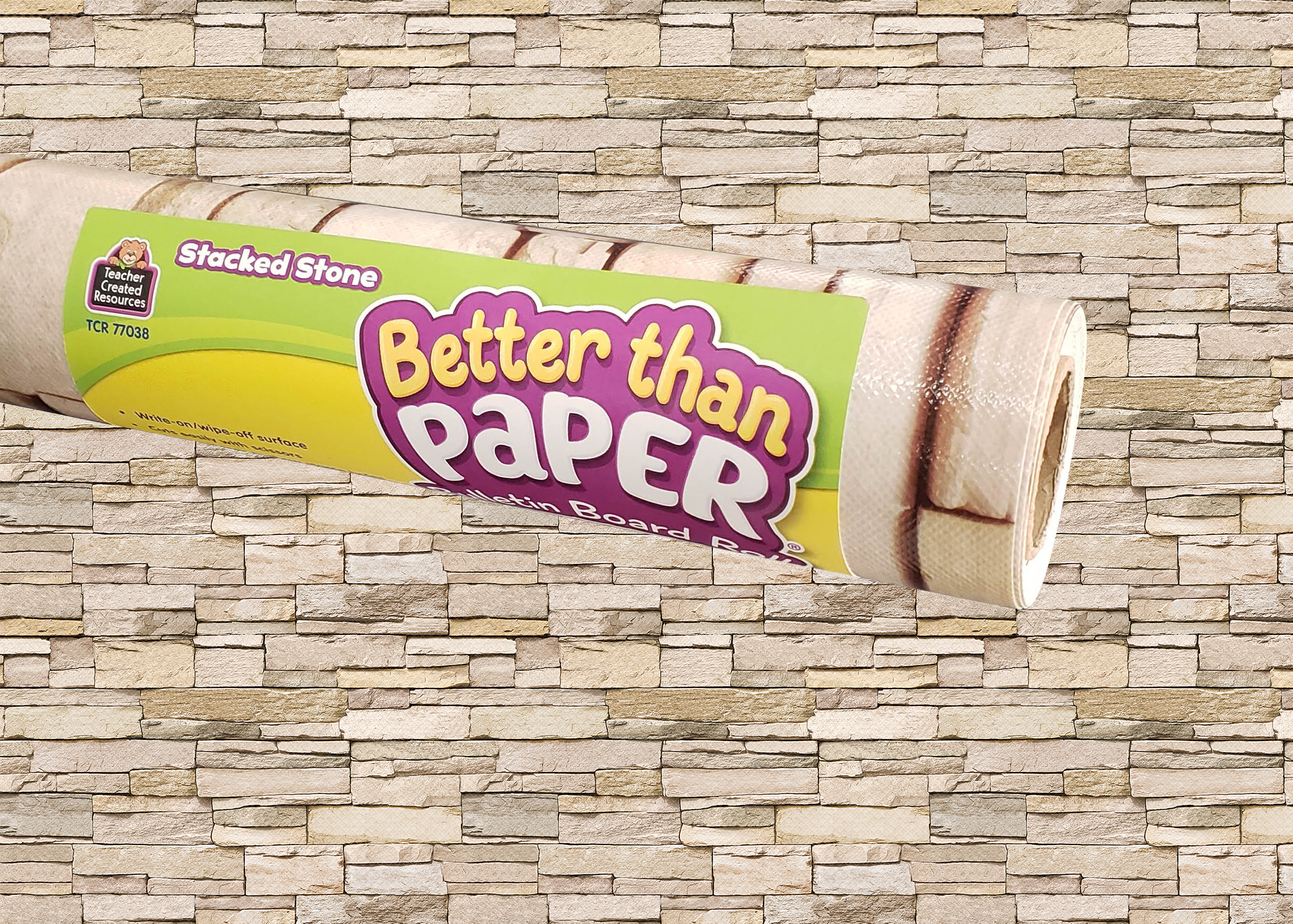 Stacked Stone Better Than PaperÂ® Bulletin Board Roll