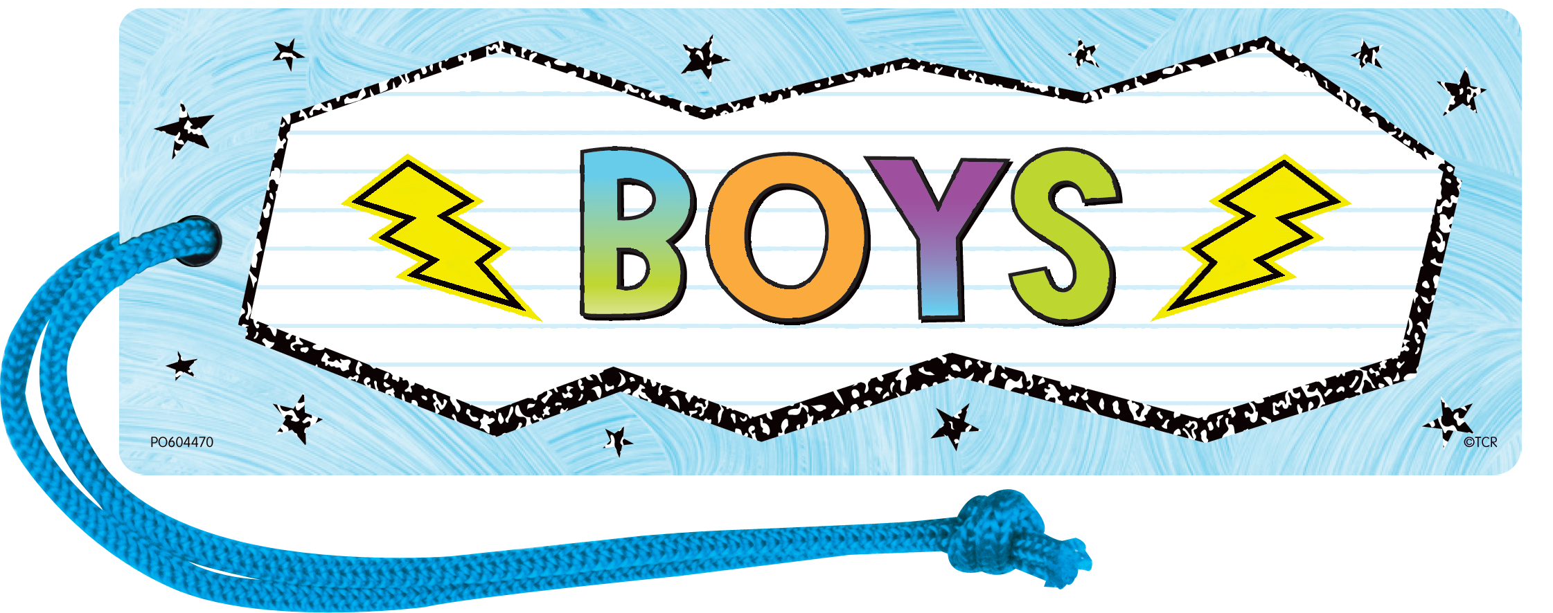 Brights 4ever Magnetic Boys Pass Tcr77063 Teacher Created Resources 6234