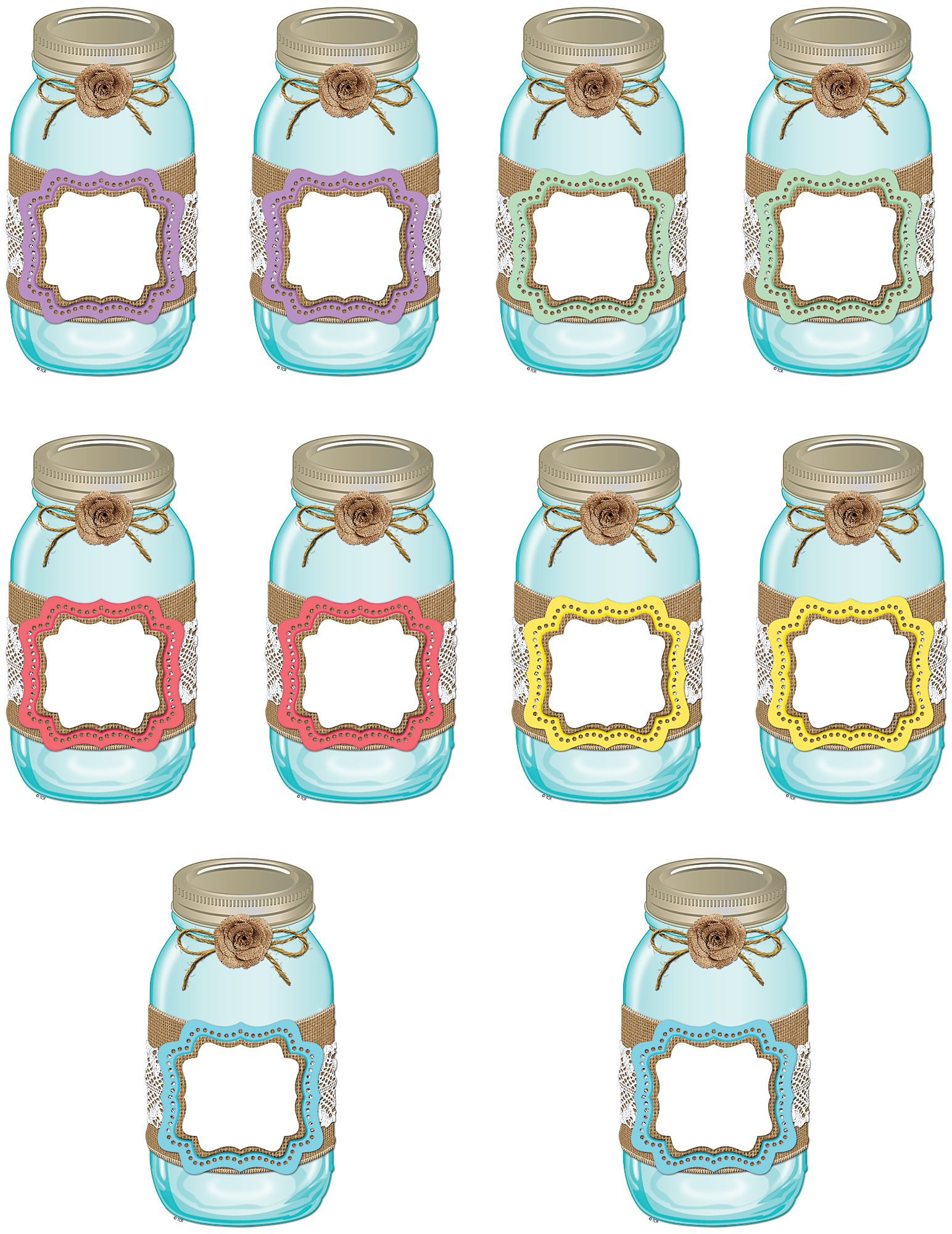 Accents, Extra Large Decorative Mason Jar