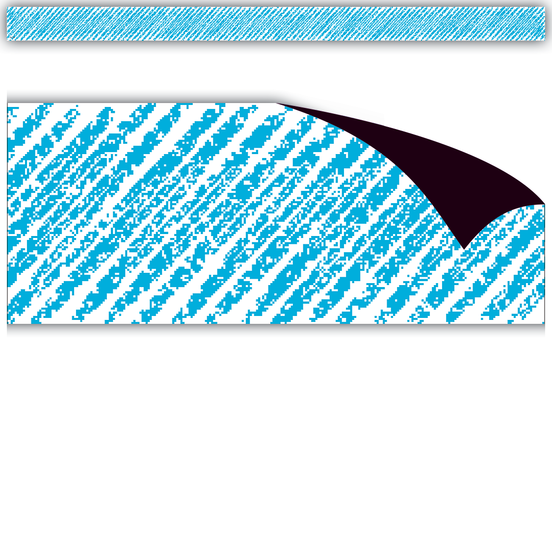 Aqua Scribble Border TCR77291 Teacher Created Resources