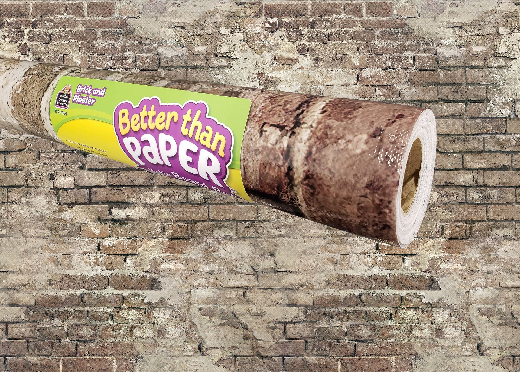 Brick and Plaster Better Than PaperÂ® Bulletin Board Roll