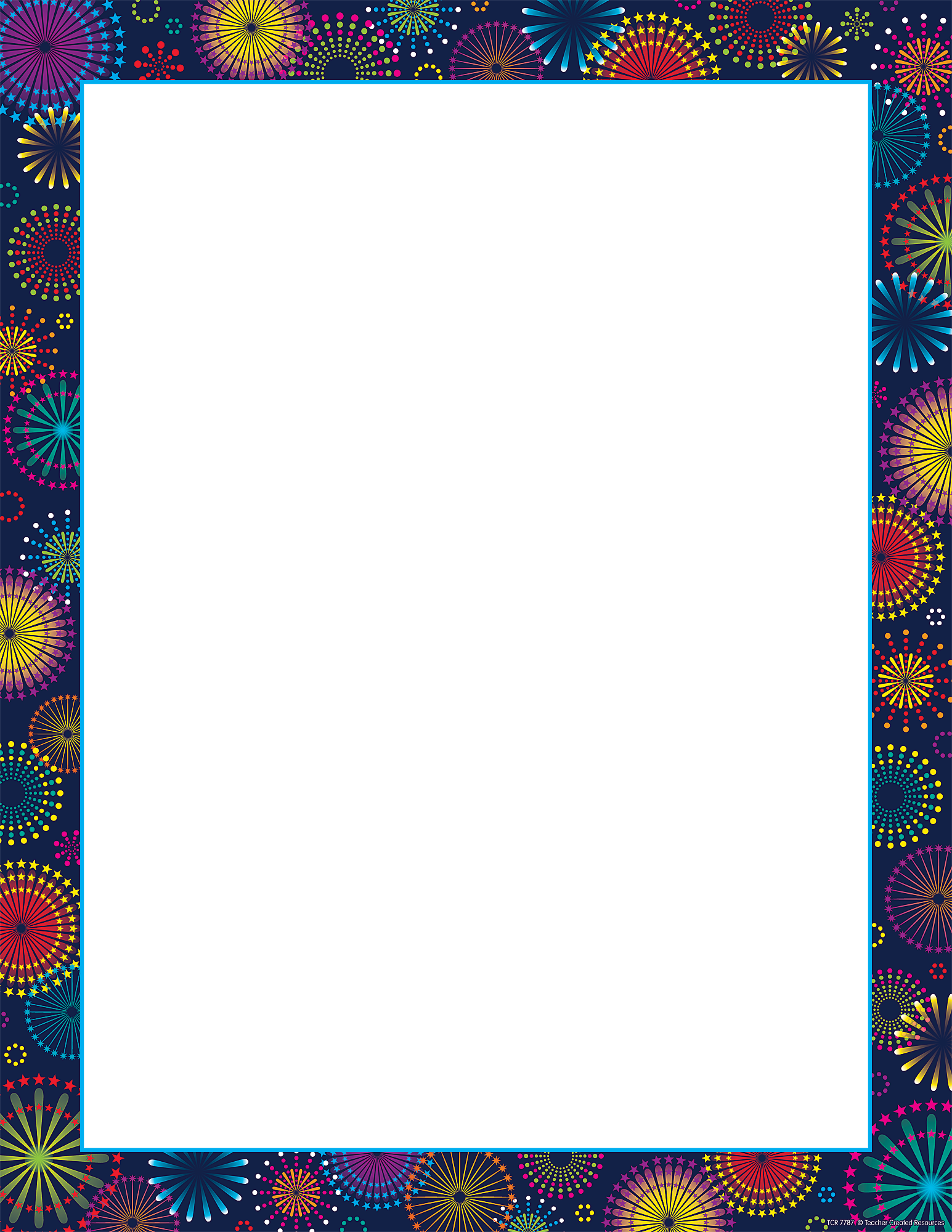 Fireworks Blank Chart - TCR7787 | Teacher Created Resources