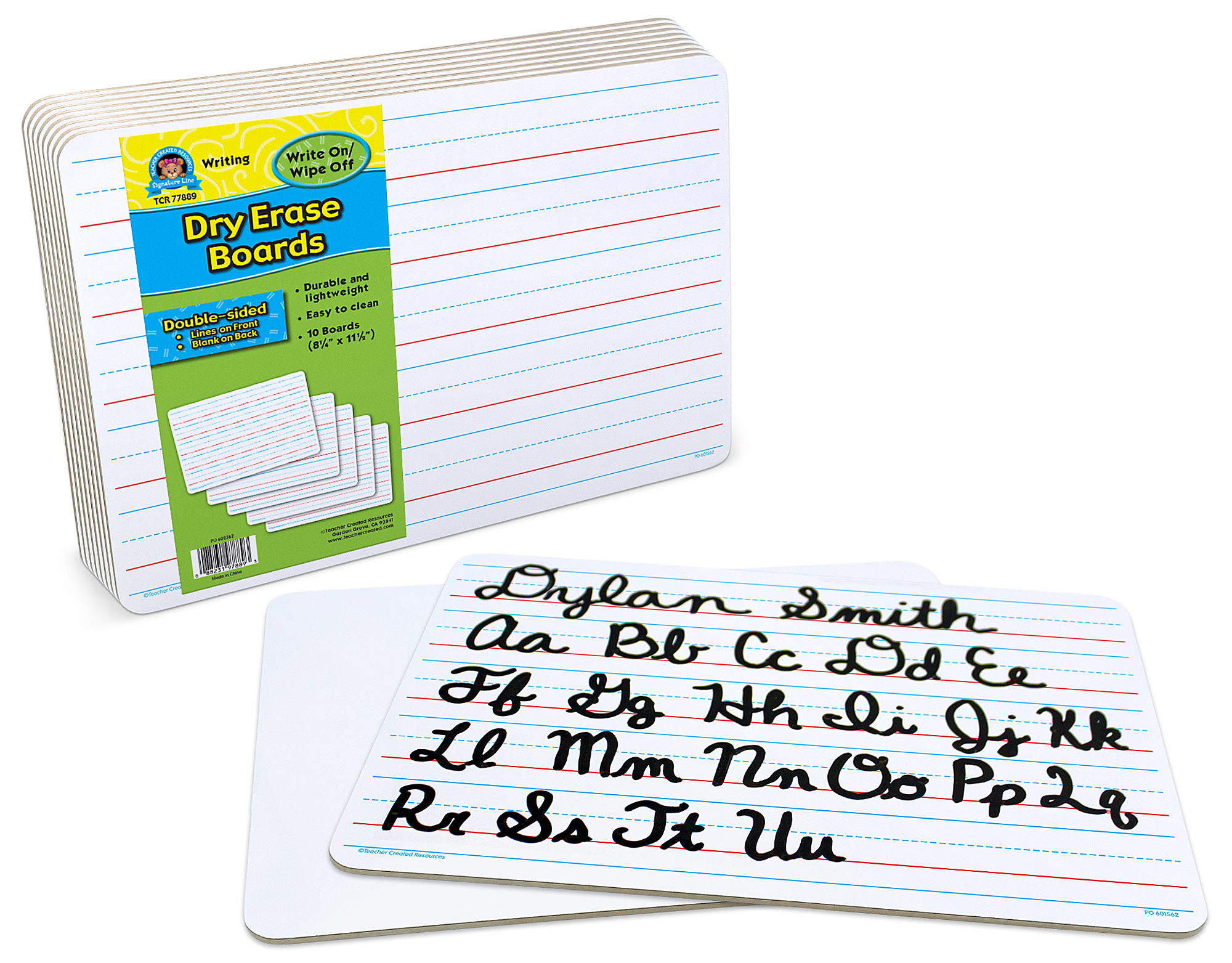 DoubleSided Writing Dry Erase Boards TCR77889 Teacher Created