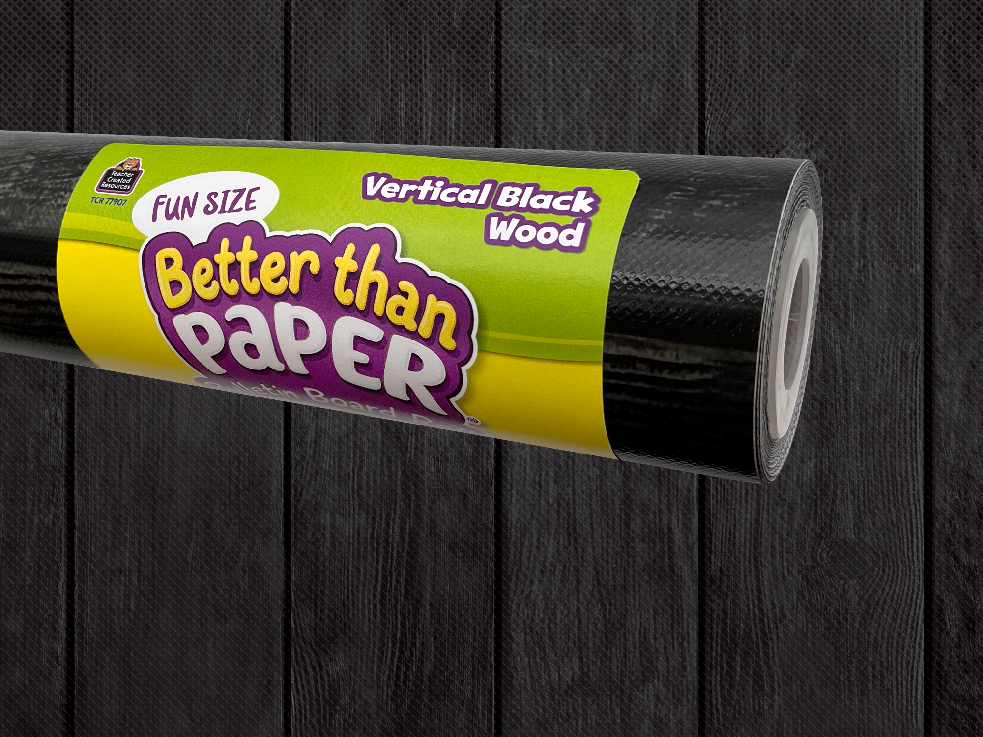 Black Wood Better Than Paper Bulletin Board Roll