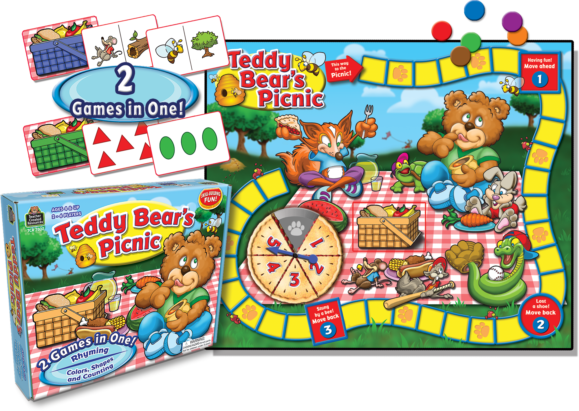 Teddy Bear's Picnic Game - TCR7802 | Teacher Created Resources2000 x 1421