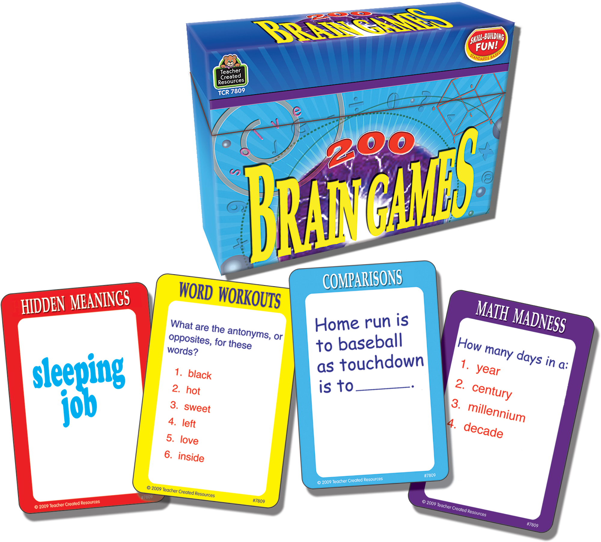 200 Brain Games - TCR7809 | Teacher Created Resources