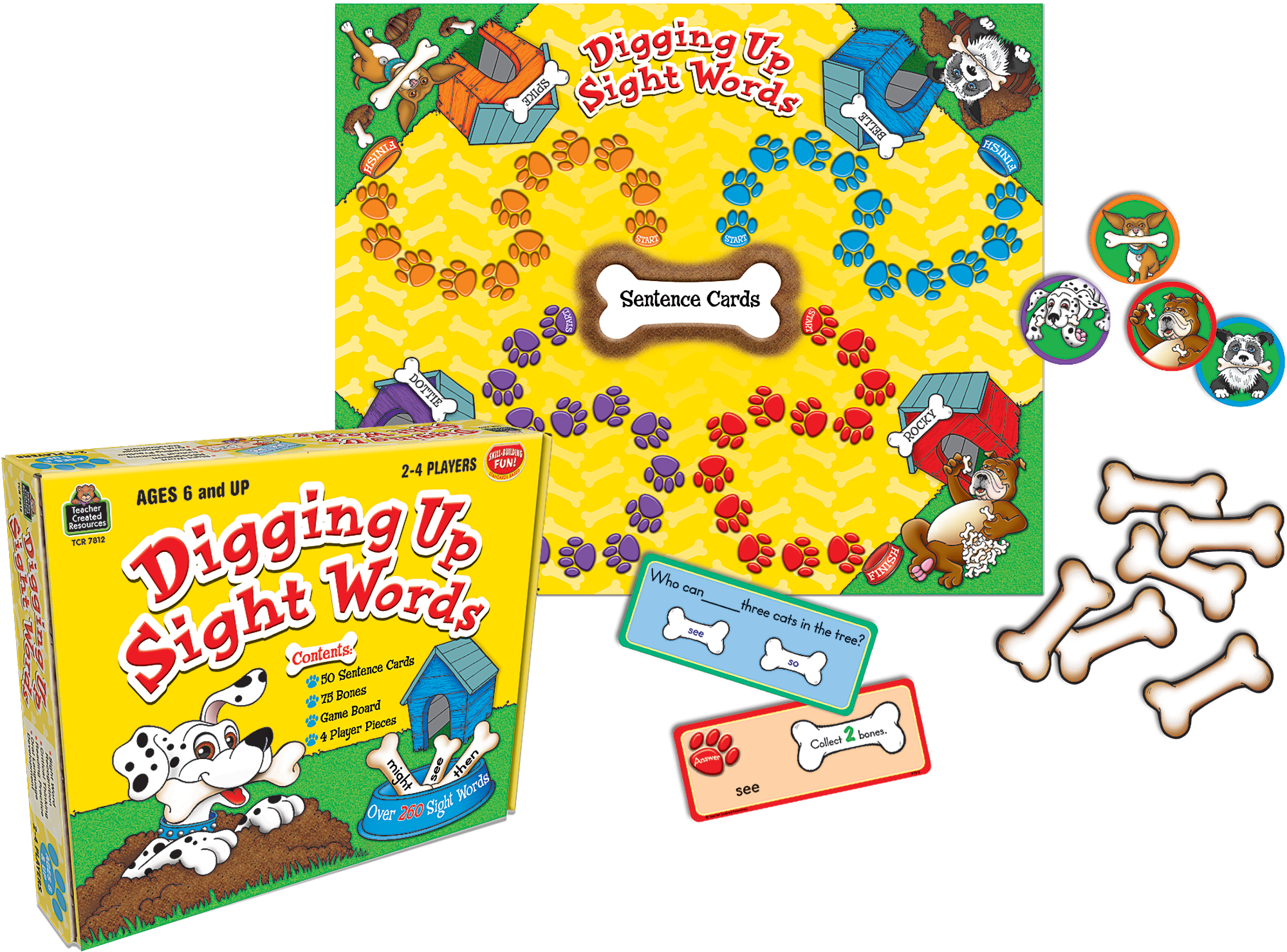 Digging Up Sight Words Game