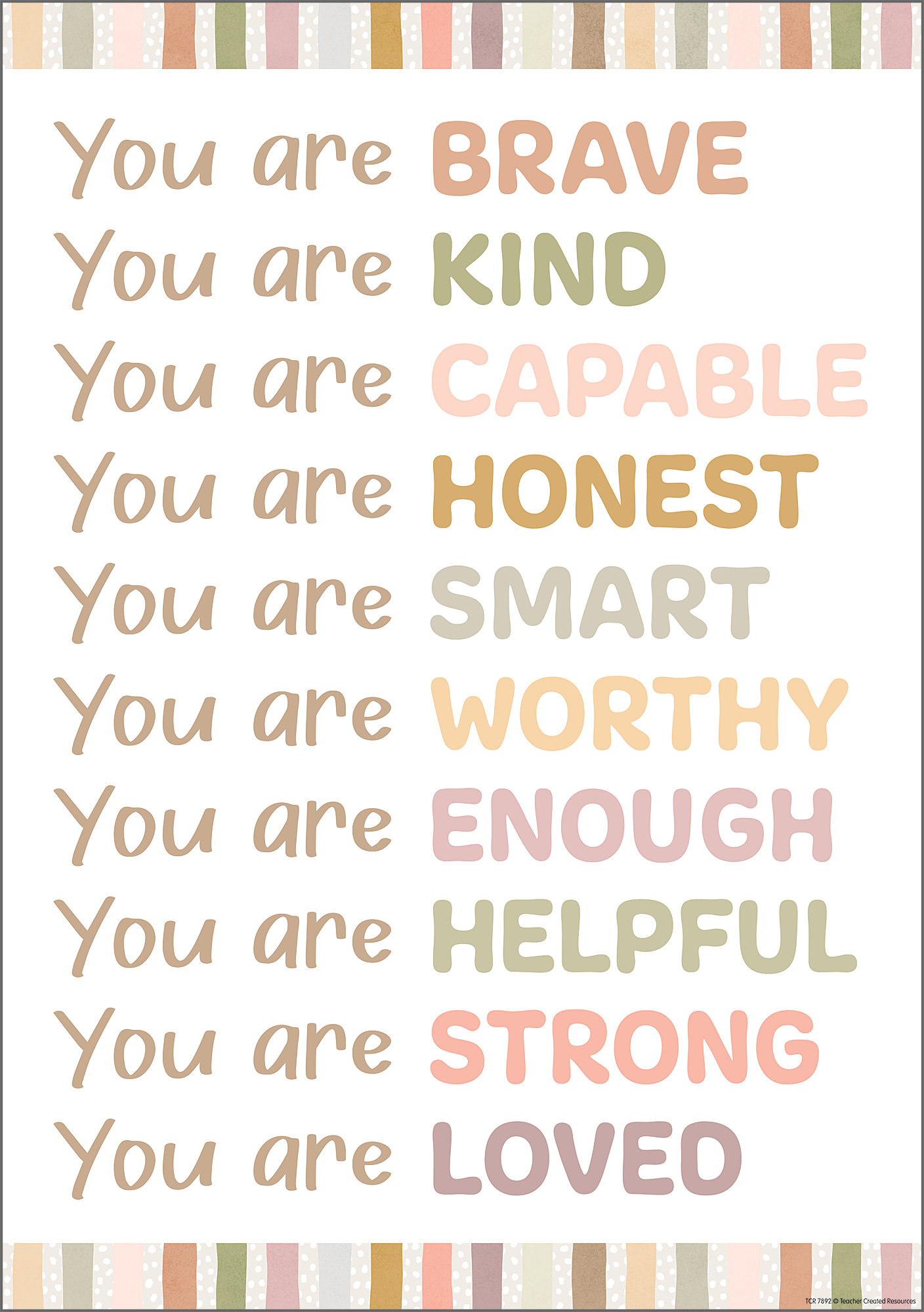 You Are Positive Poster - Tcr7892 