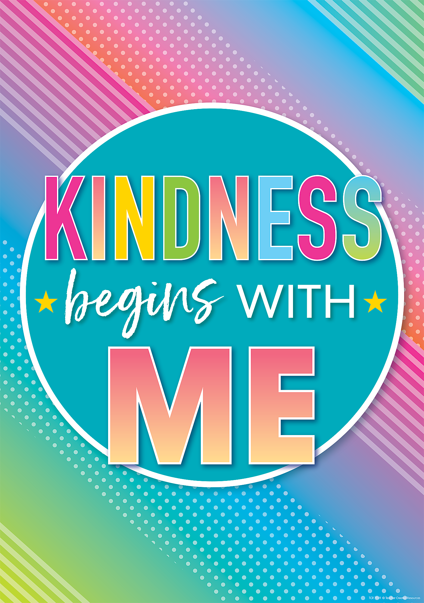 Kindness Begins with Me Positive Poster