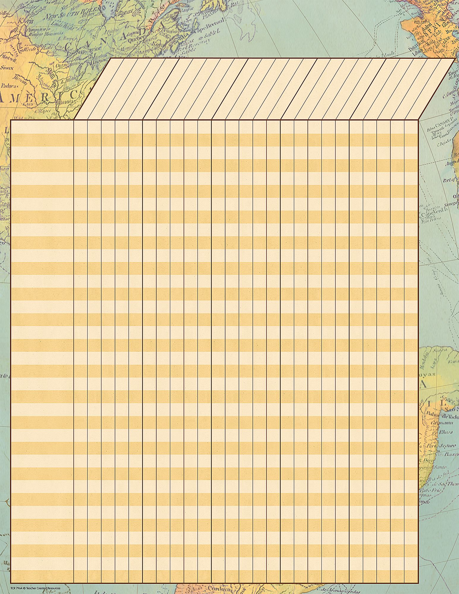 Travel the Map Incentive Chart