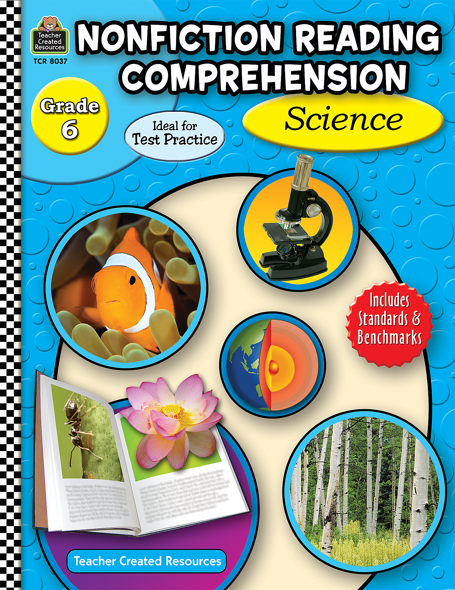 nonfiction reading comprehension science grade 6 tcr8037 teacher