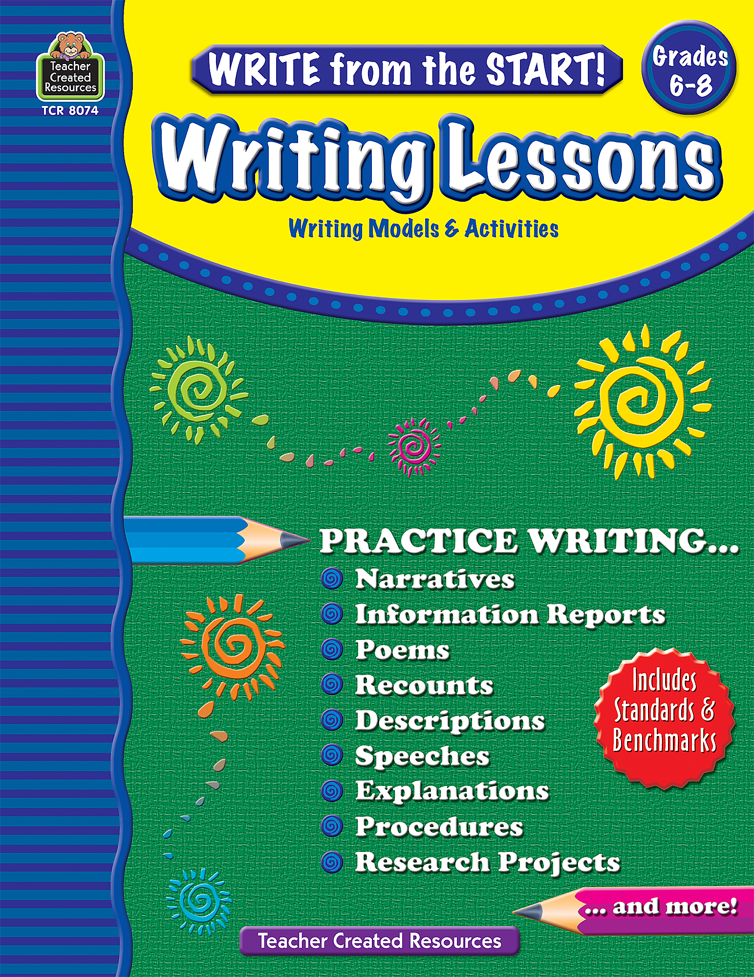 Write from the Start! Writing Lessons Grade 6-8 - TCR8074 | Teacher