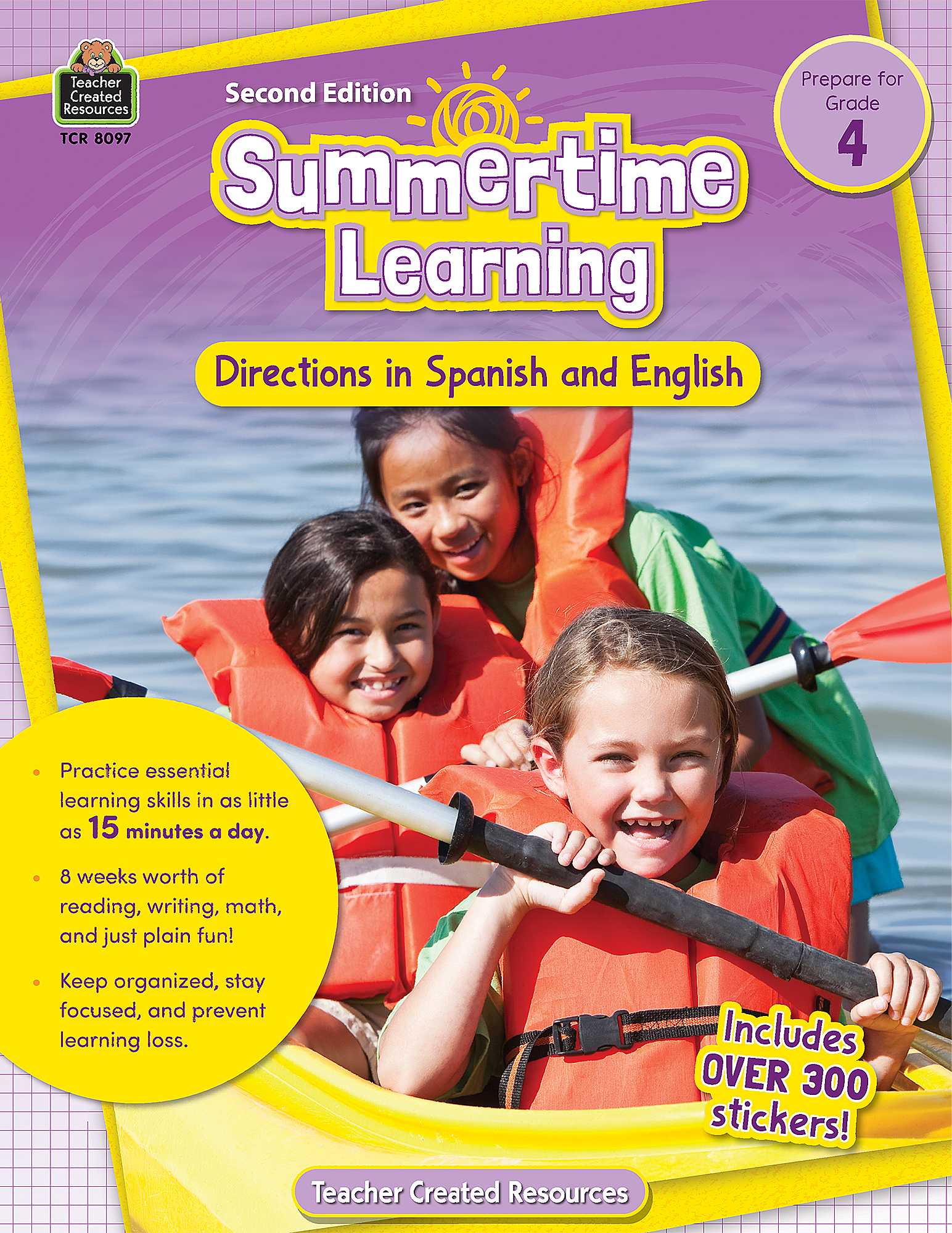 Summertime Learning Grade 4 - Spanish Directions - TCR8097 | Teacher ...